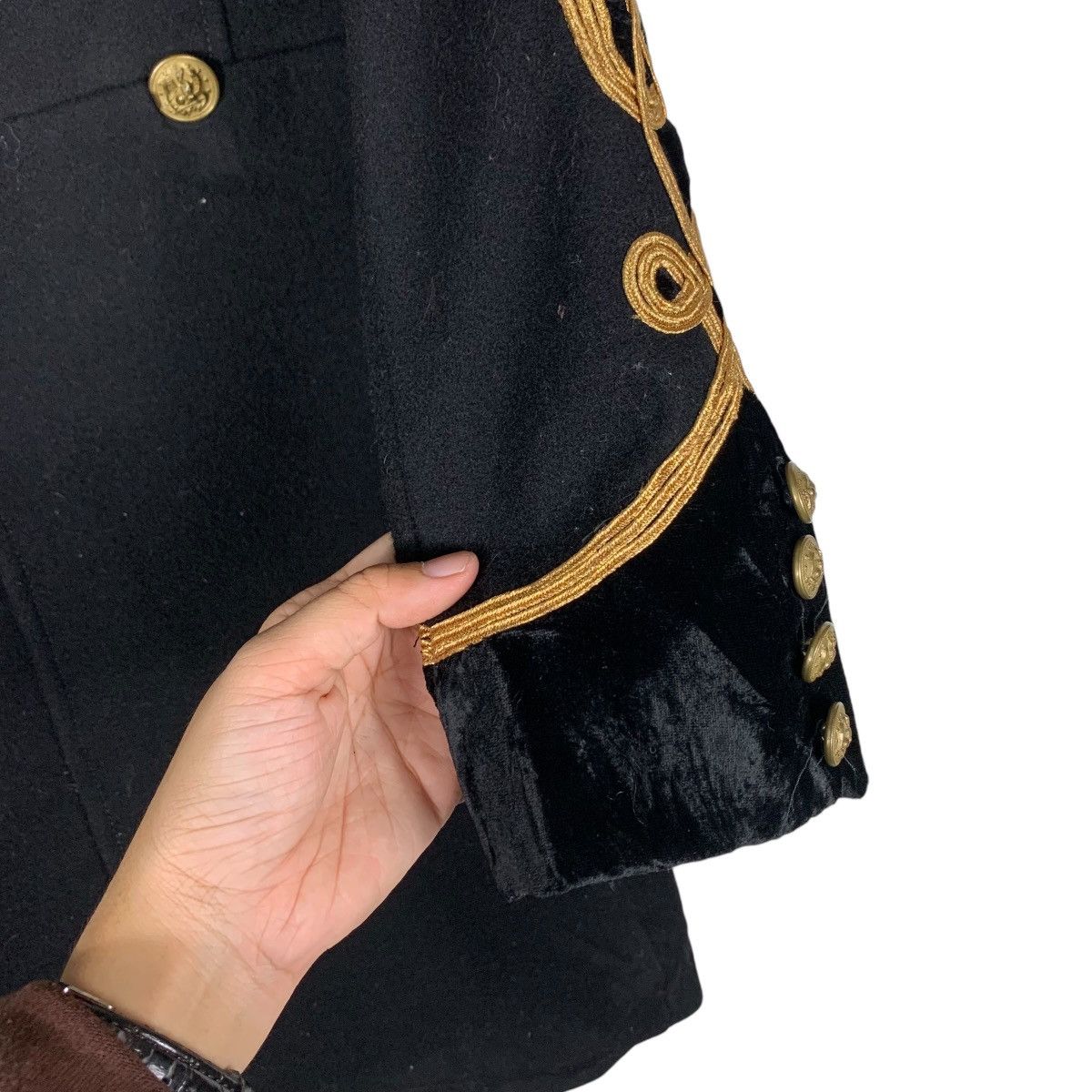 Denim & Supply Ralph Lauren Denim & Supply RALPH LAUREN Double Breast Overcoat #1355-C61 Size XS / US 0-2 / IT 36-38 - 13 Thumbnail