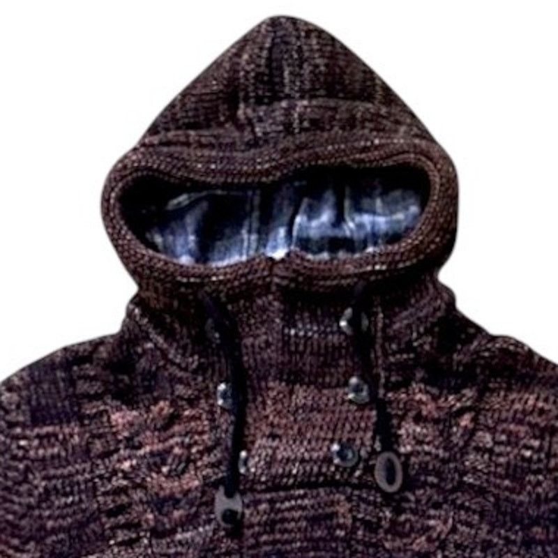 NBDN Nobrandedon Leif Nelson Purple/Red Sweater | Size 3XL Size US XXL / EU 58 / 5 - 3 Thumbnail
