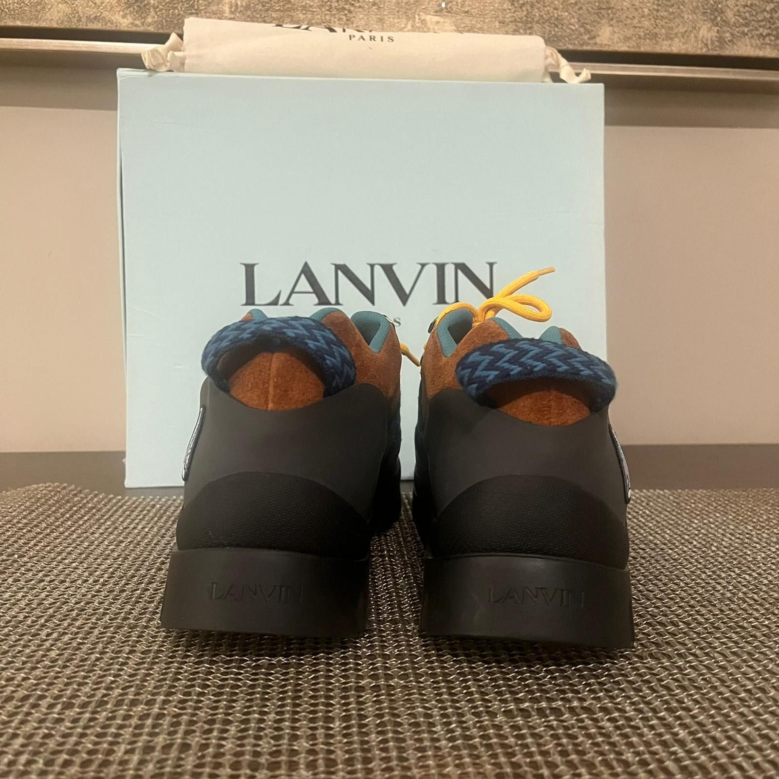 Lanvin Lanvin Hiking Boots in Brown / Dark Grey Size US 11 / EU 44 - 8 Thumbnail