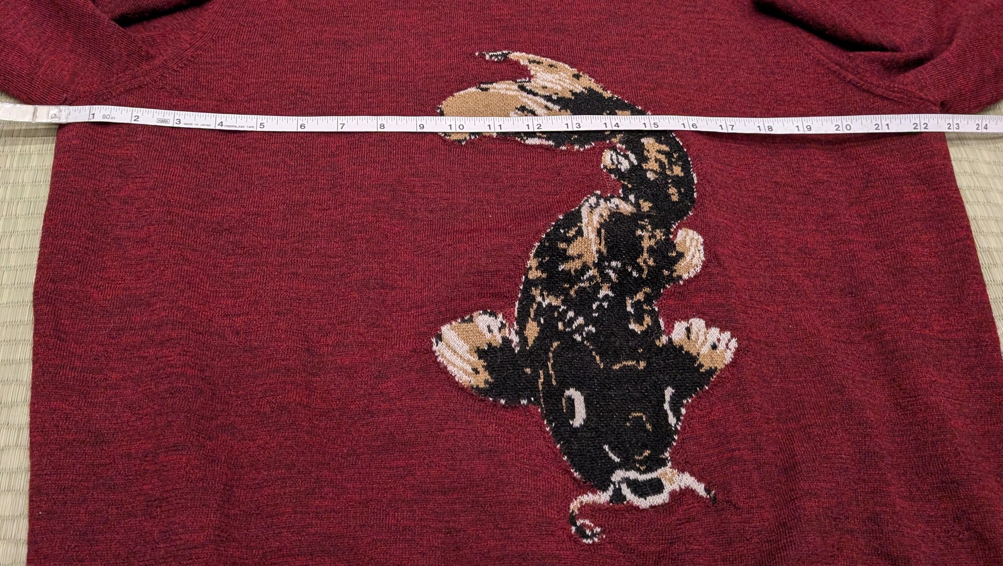 Lanvin Lanvin 100% Wool Knit Koi Sweater Made in Italy Size US L / EU 52-54 / 3 - 7 Thumbnail