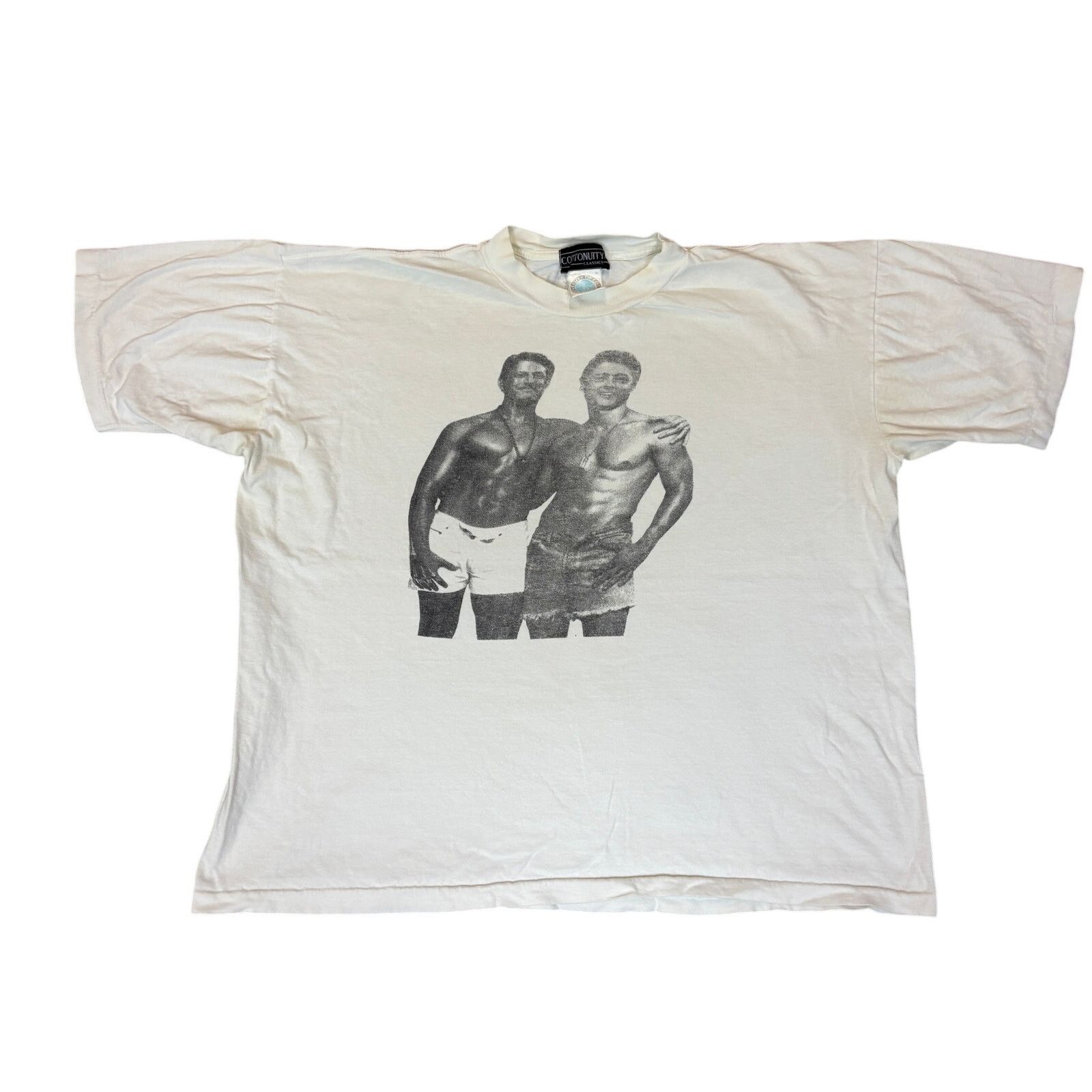 Vintage VTG 90s Bill Clinton Al Gore Shirtless Shirt Men's XL Pride Size US XL / EU 56 / 4 - 1 Thumbnail