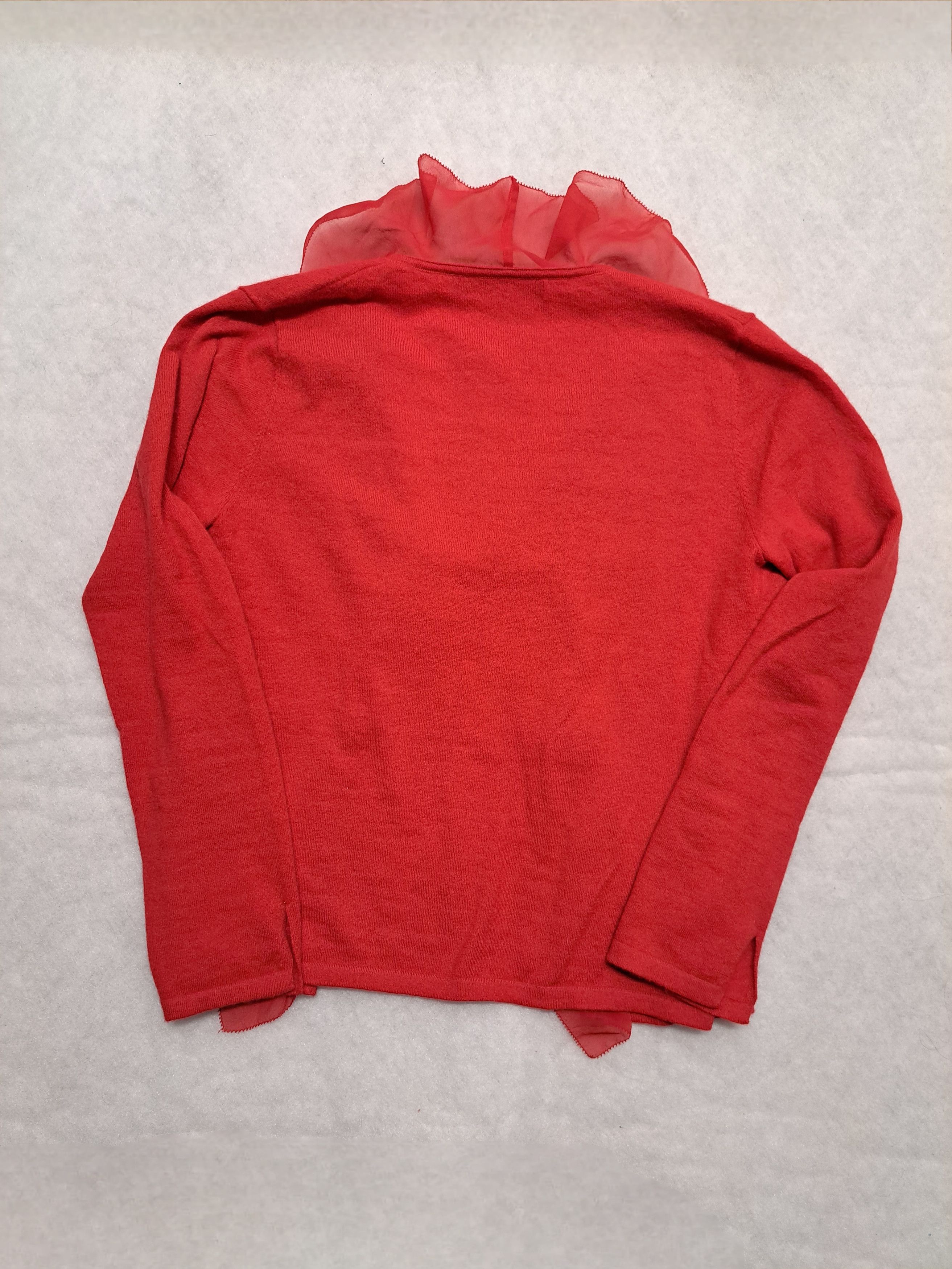 Vintage Fenn Write Manson red cardigan. Angora silk, S Size S / US 4 / IT 40 - 2 Thumbnail