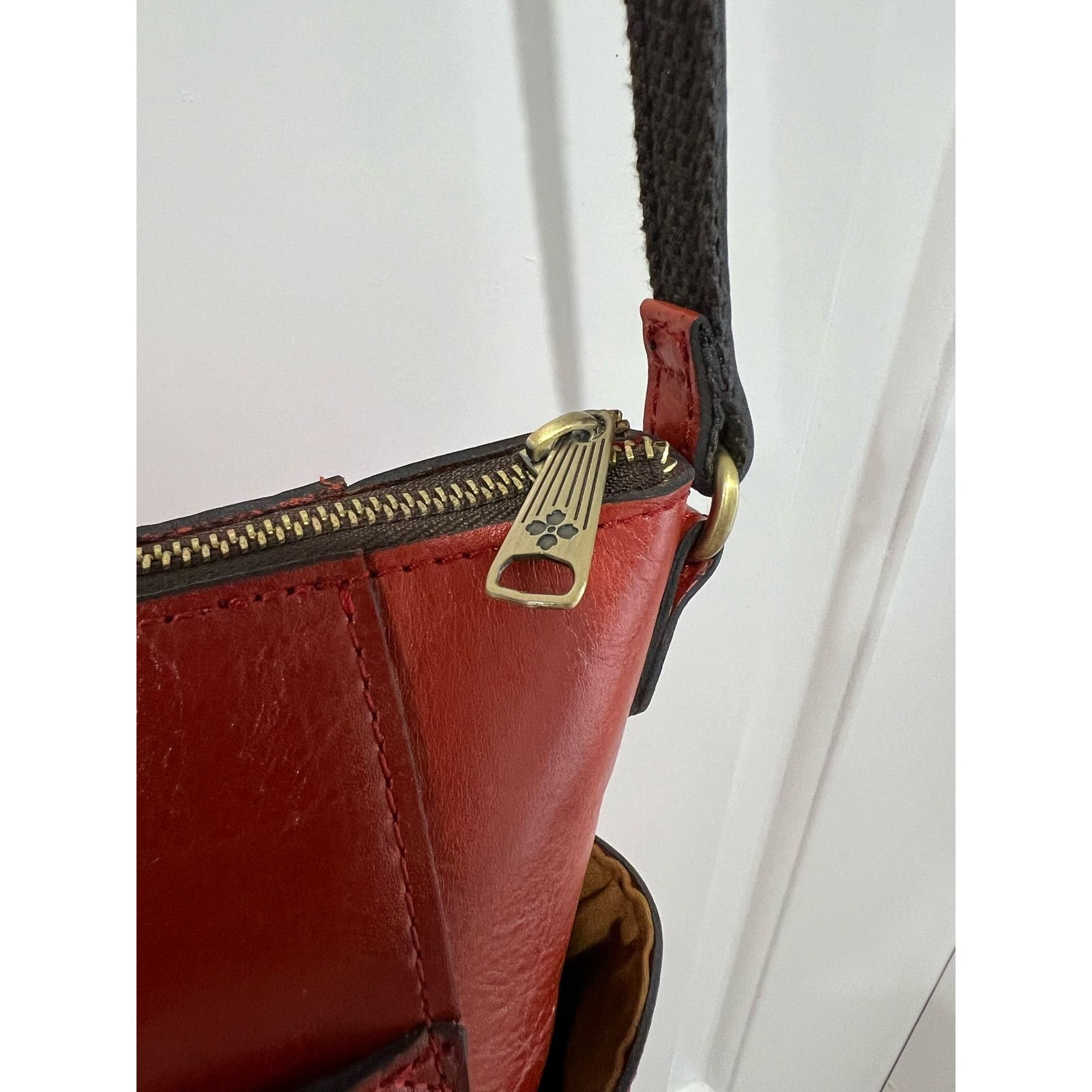Patricia Nash Patricia Nash Aveley Leather Tooled Crossbody Tote Size ONE SIZE - 19 Thumbnail