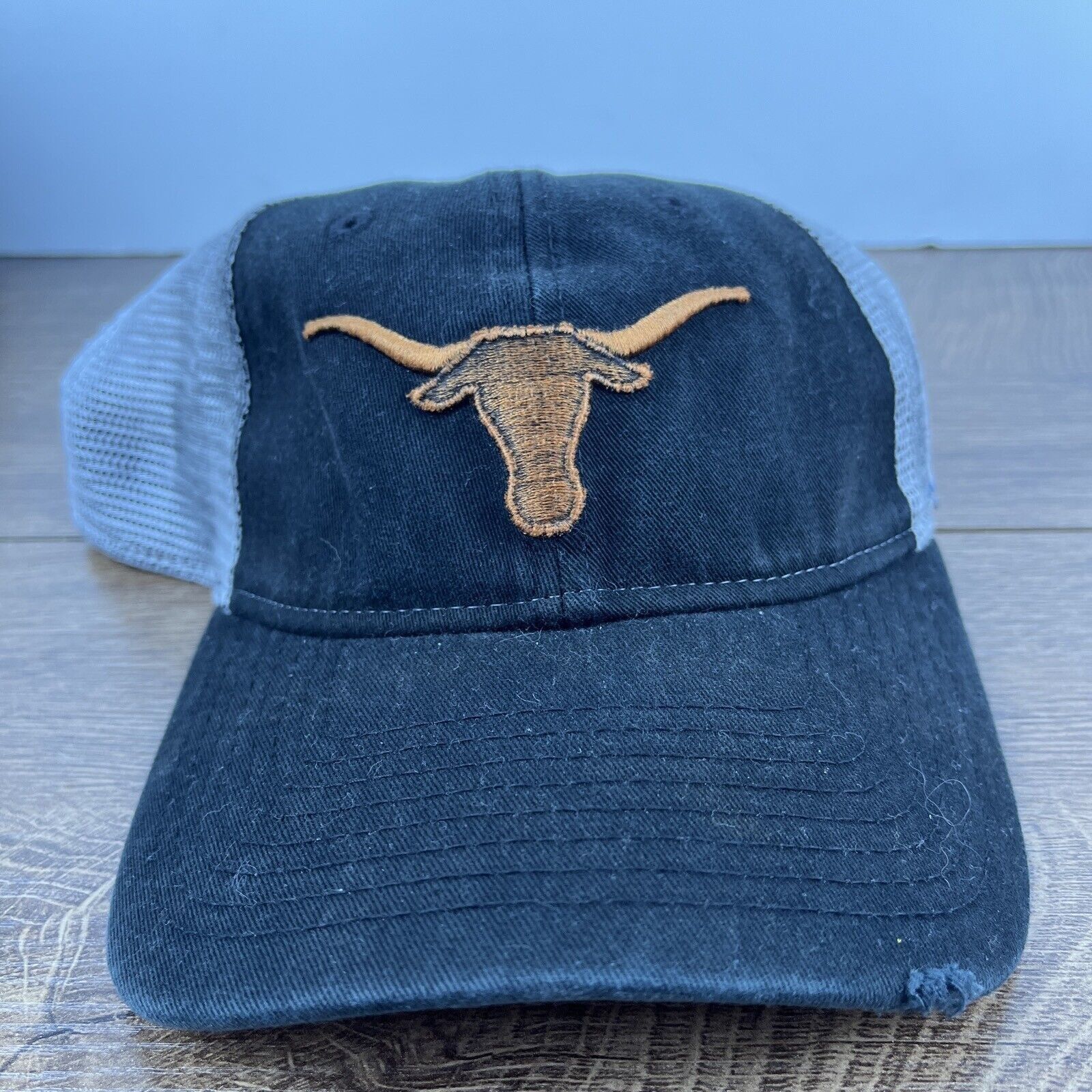 New Era Texas Longhorns Hat Texas Hat Black Hat Adjustable Snapback Size ONE SIZE - 1 Thumbnail