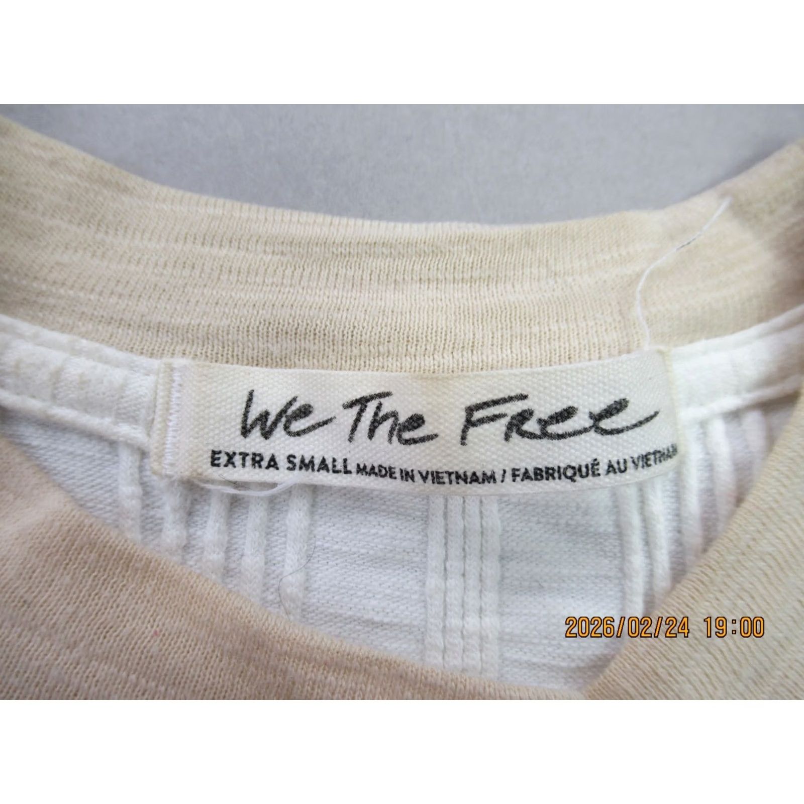 Vintage We The Free Shirt Womens XS Sleeveless Crew Neck White Lightweight Casual Shirt XS Womens White Lightweight Casual We The Free Shirt Size XS / US 0-2 / IT 36-38 - 4 Thumbnail
