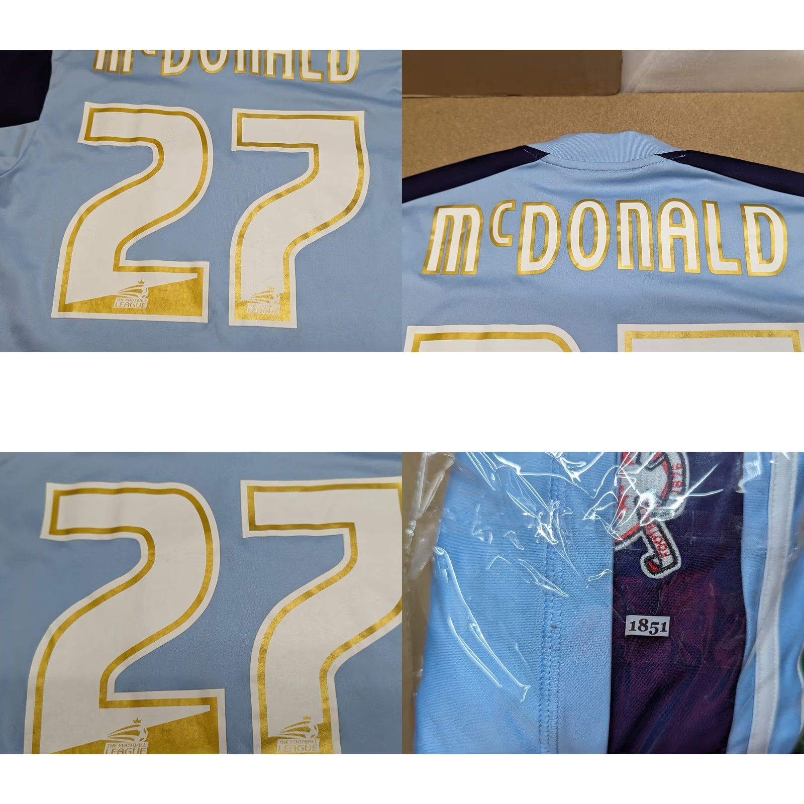 Adidas adidas Middlesbrough Scott Mcdoland 2011-2012 Jersey Football Away Shirt M Mens Multicolor Quick Dry Size US M / EU 48-50 / 2 - 9 Thumbnail