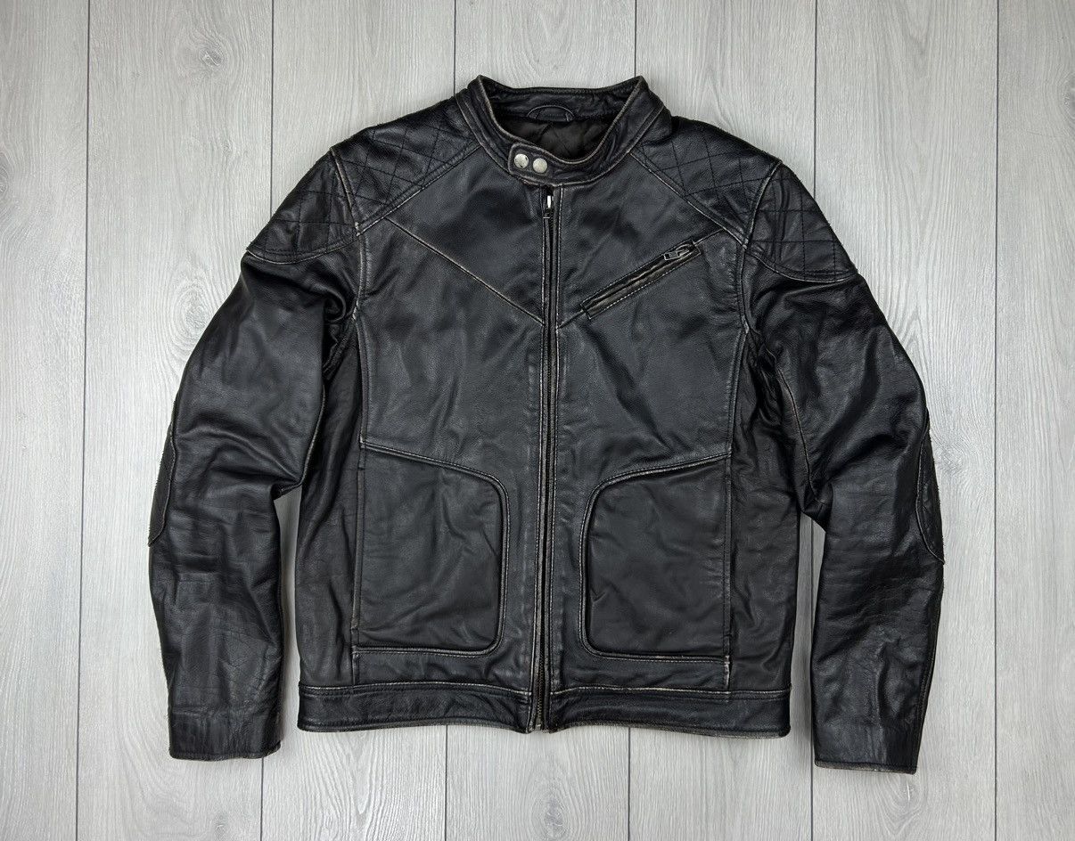 Other Leather Jacket Vintage Size S - M Dark Brown Size US M / EU 48-50 / 2 - 2 Thumbnail