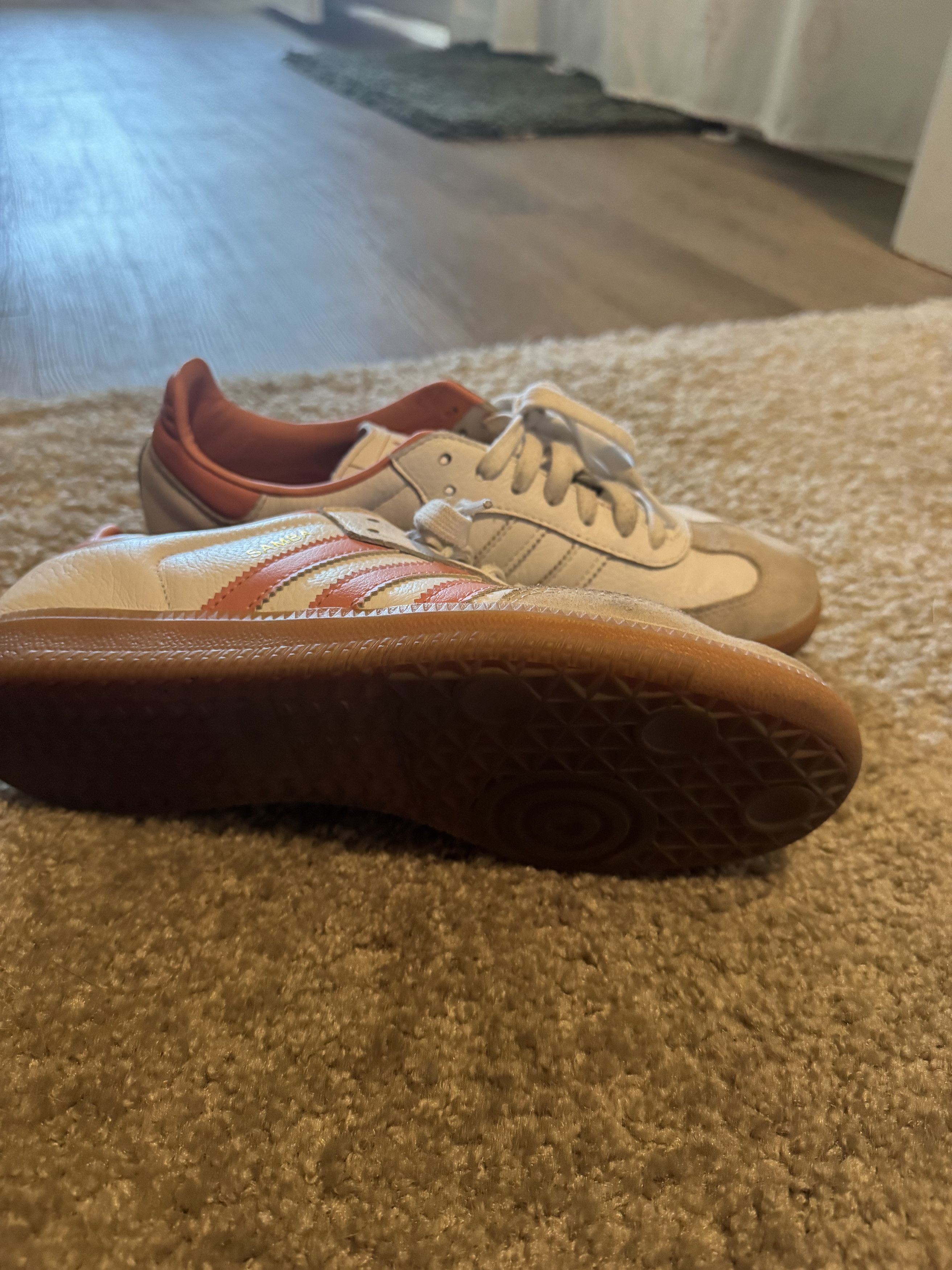 Adidas adidas Samba OG Sneaker in White/Wonder Mauve/Off white Size US 9.5 / IT 39.5 - 3 Thumbnail