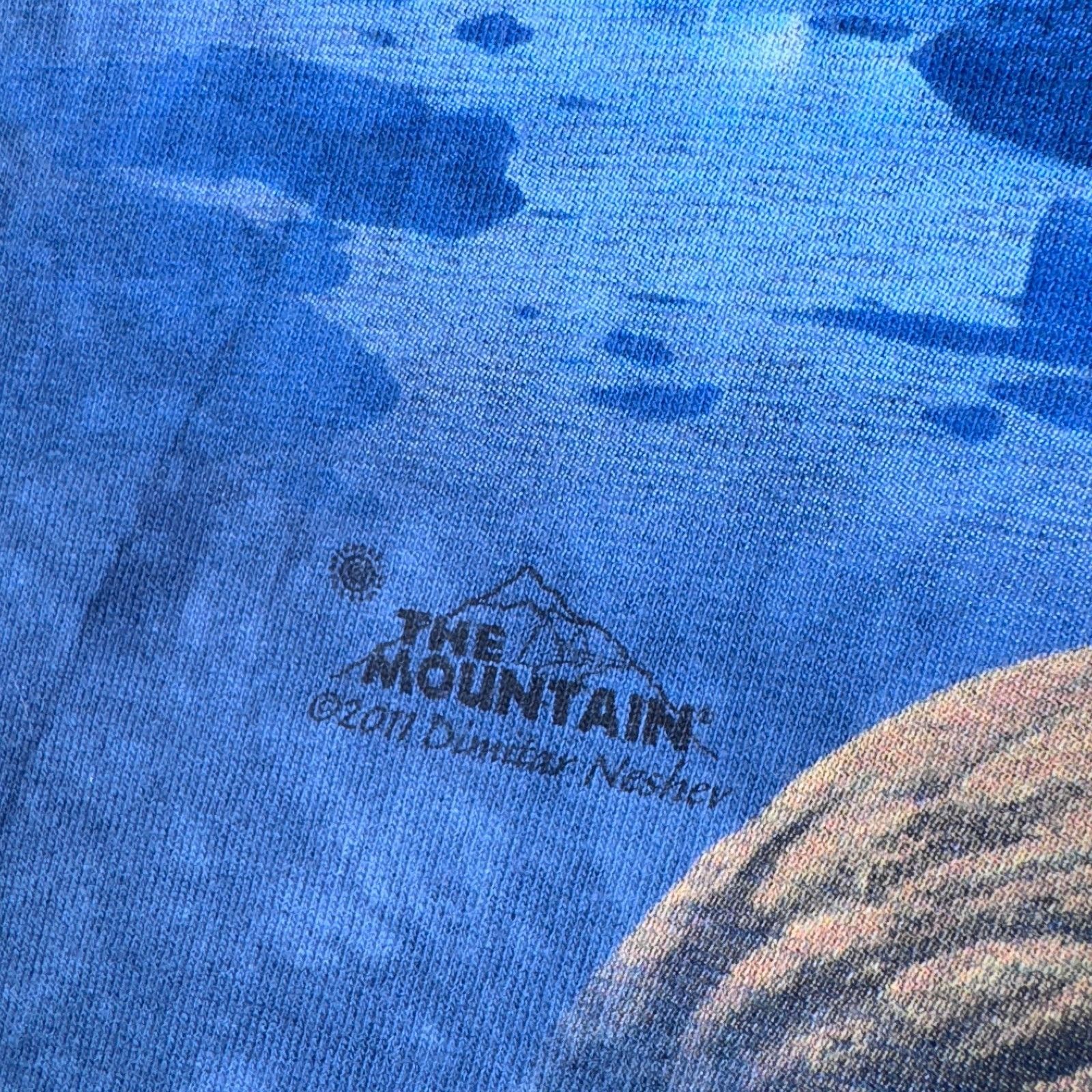The Mountain Vintage Bald Eagle American Flag AOP Patriotic 90s Y2K TShir Size US XL / EU 56 / 4 - 3 Thumbnail