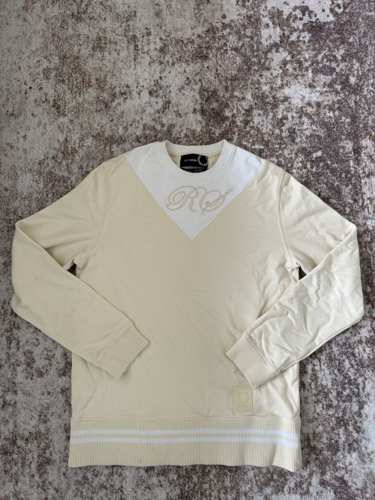 Fred Perry × Raf Simons RAF SIMONS x FRED PERRY SWEATSHIRT Size US S / EU 44-46 / 1 - 1 Thumbnail