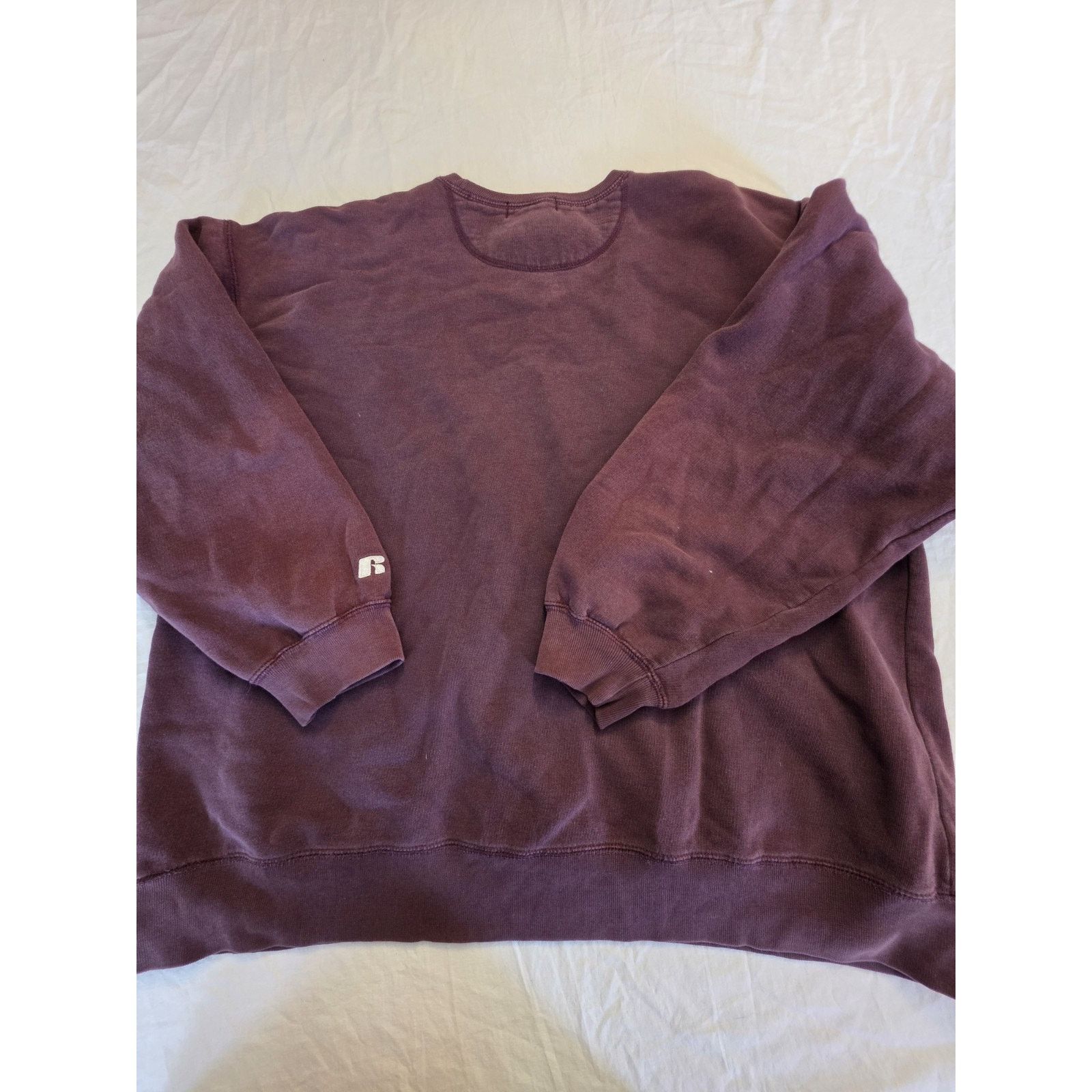 Russell Athletic Russell Athletics Vintage Blank Men's Size Xl Burgundy Size US XL / EU 56 / 4 - 4 Thumbnail