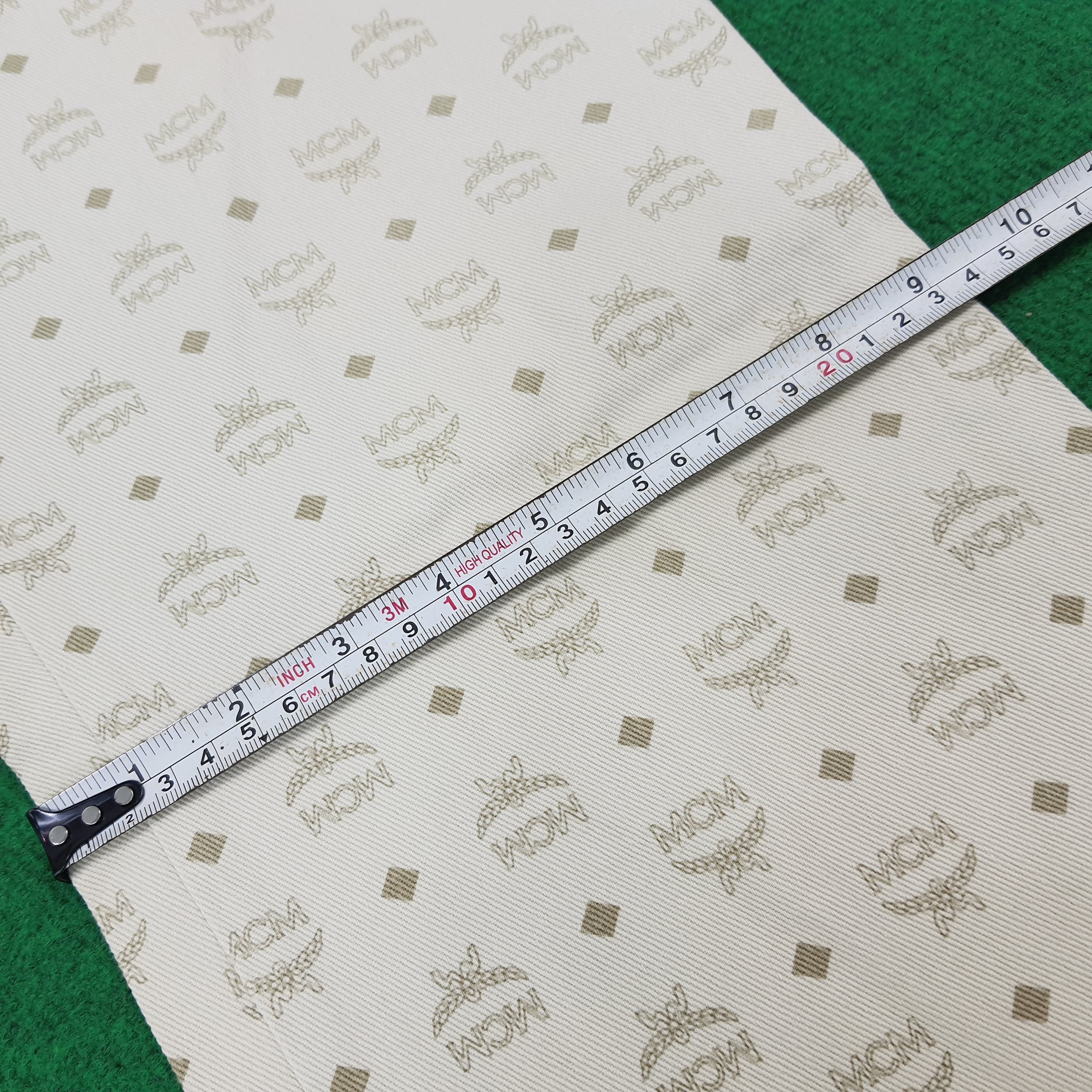 MCM × Vintage Vintage MCM Monogram Casual White Pants Size US 29 - 12 Thumbnail