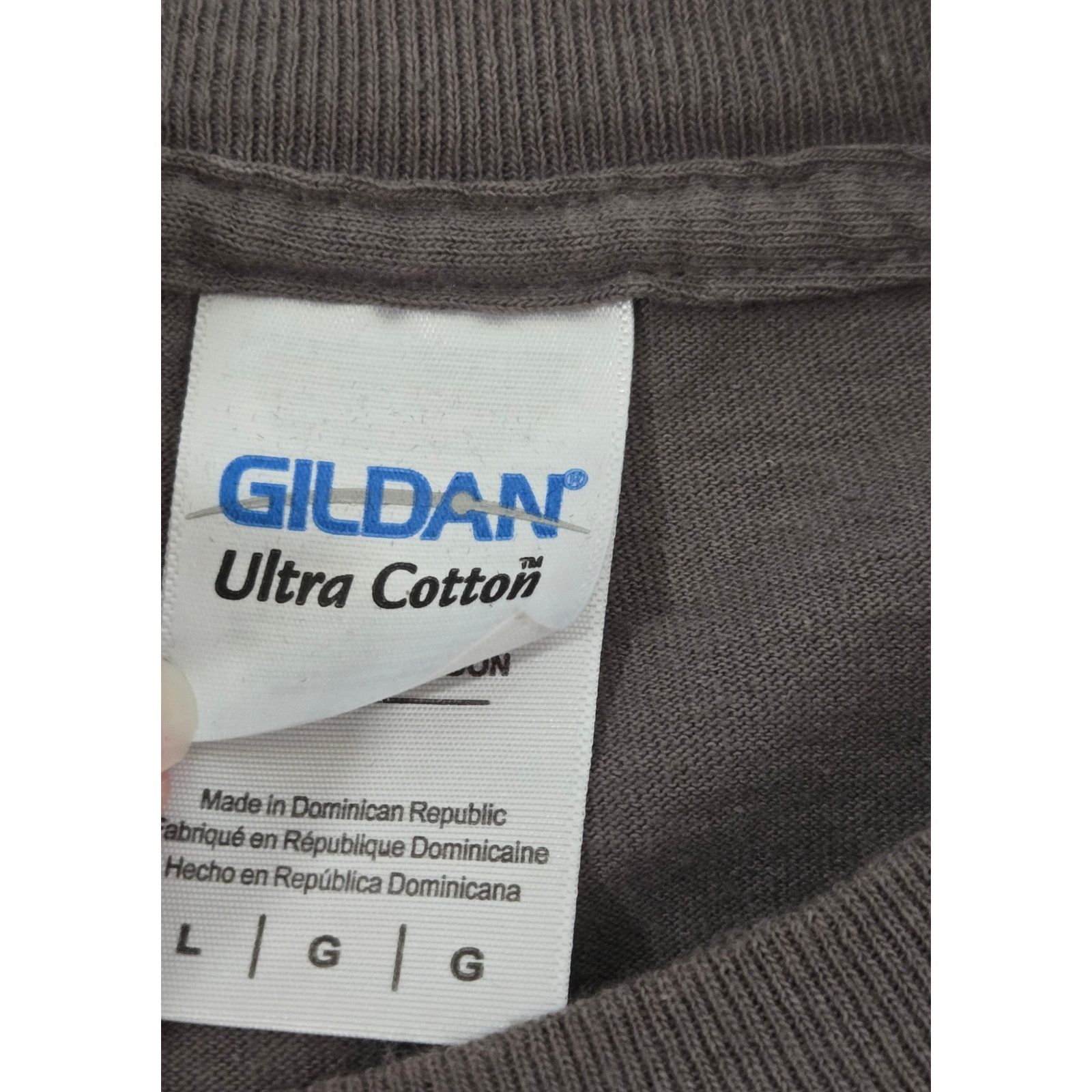 Gildan Gildan Gray Black Trinity Ordnance Graphic T Shirt Large Size US L / EU 52-54 / 3 - 4 Thumbnail