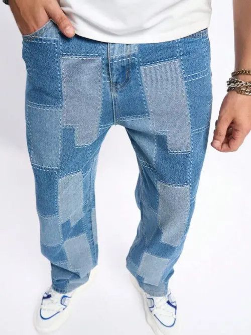 Japanese Brand Straight Leg Denim Jeans Custom Size US 34 / EU 50 - 2 Thumbnail