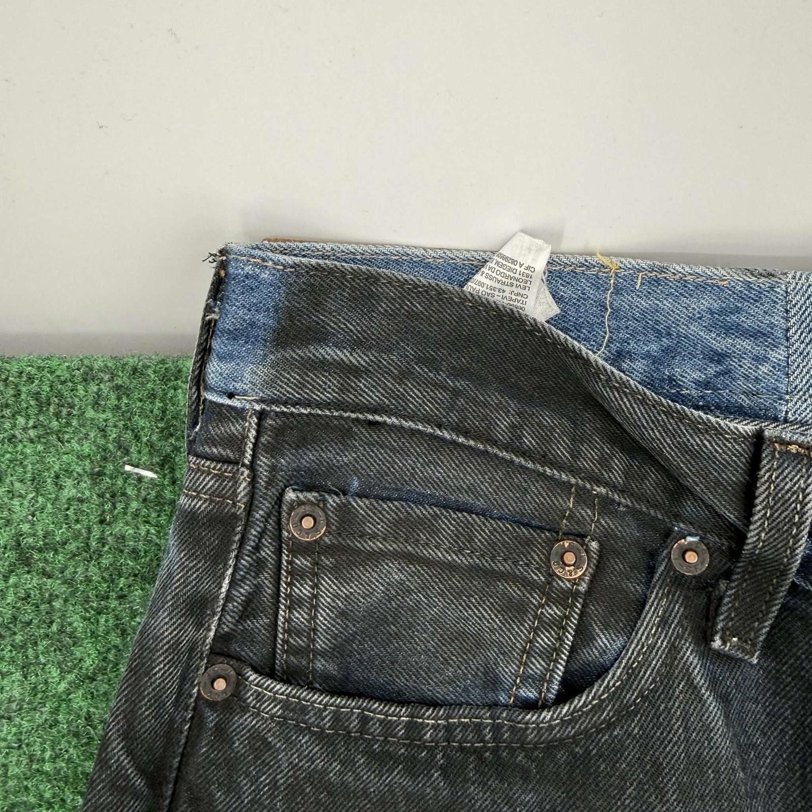 Levi's Denim Tears Levi's 501 Cotton Wreath Jeans Red Clay 27 Size US 27 - 3 Thumbnail