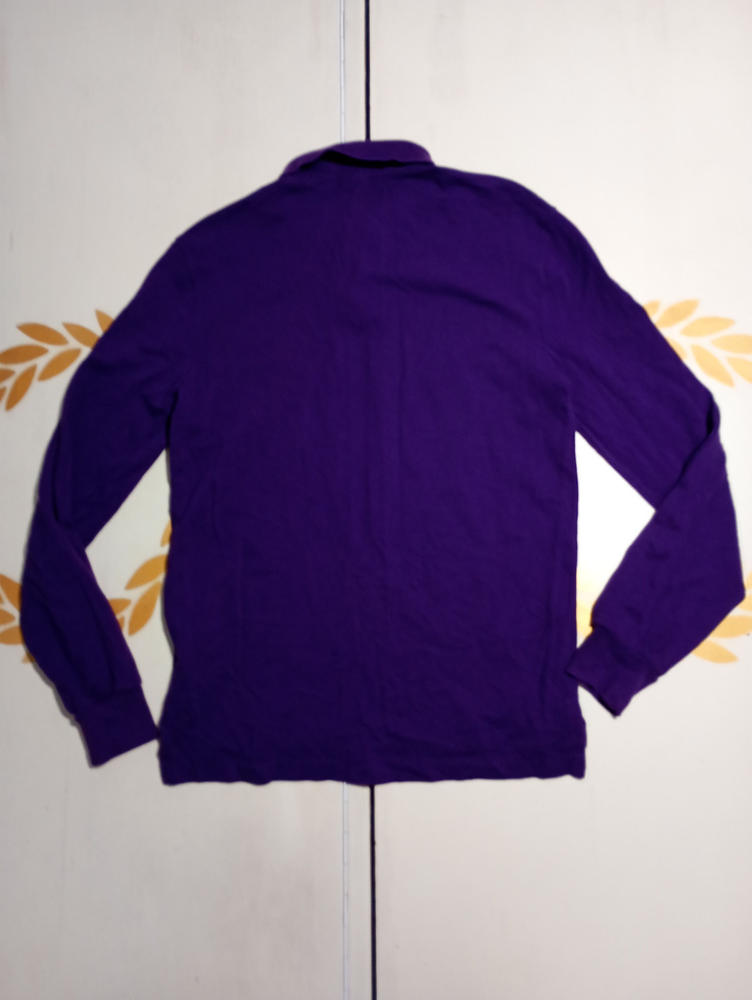 Polo Ralph Lauren Polo Ralph Lauren Long Sleeve Polo Shirt Vintage Size US M / EU 48-50 / 2 - 9 Thumbnail