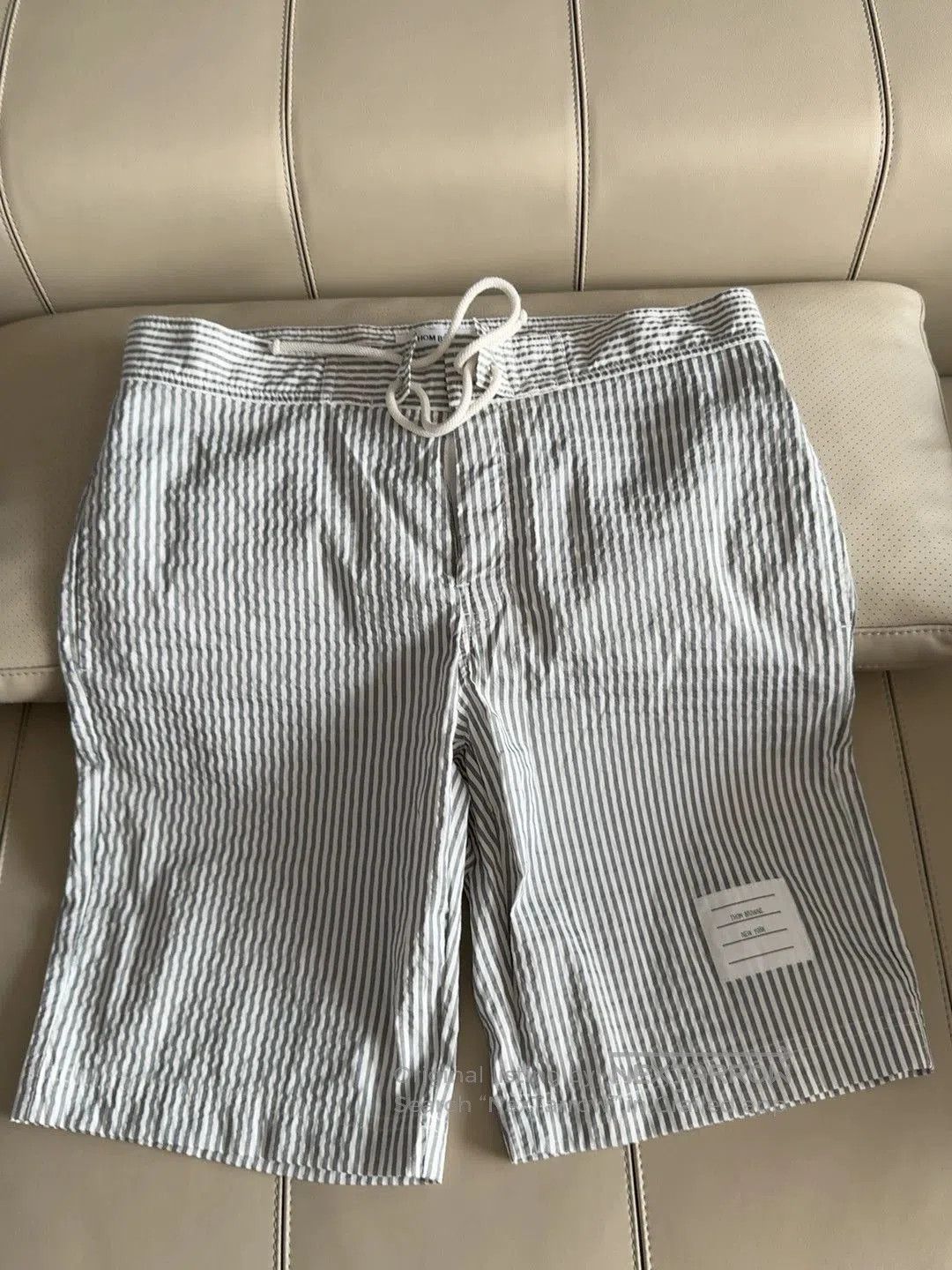 Thom Browne Thom Browne Striped Drawstring Shorts. Size US 28 / EU 44 - 1 Thumbnail