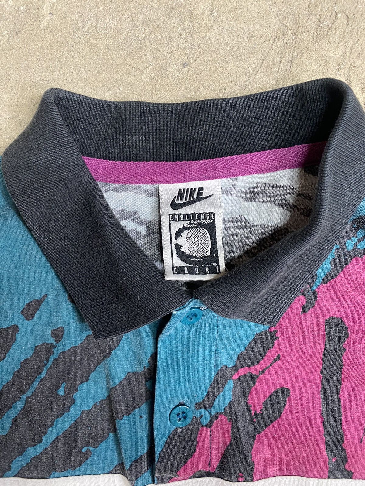 Nike Vintage Nike Challenge Court 90s Andre Agassi Size US M / EU 48-50 / 2 - 6 Thumbnail
