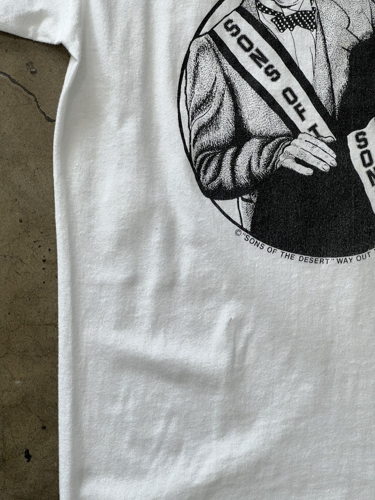 Vintage Vintage Sons of the Desert Hardy and Laurel Comdey Tee Large Size US L / EU 52-54 / 3 - 7 Thumbnail