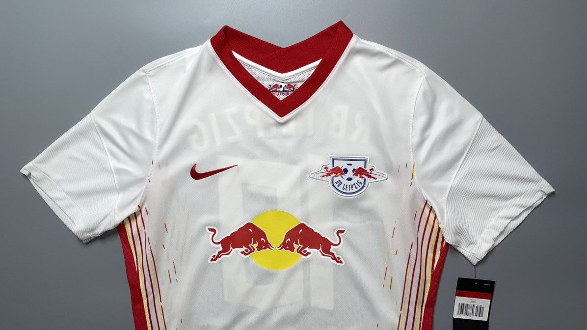 Nike RB LEIPZIG NIKE 2020/2021 FOOTBALL HOME JERSEY #10 FORSBERG Size US L / EU 52-54 / 3 - 3 Thumbnail