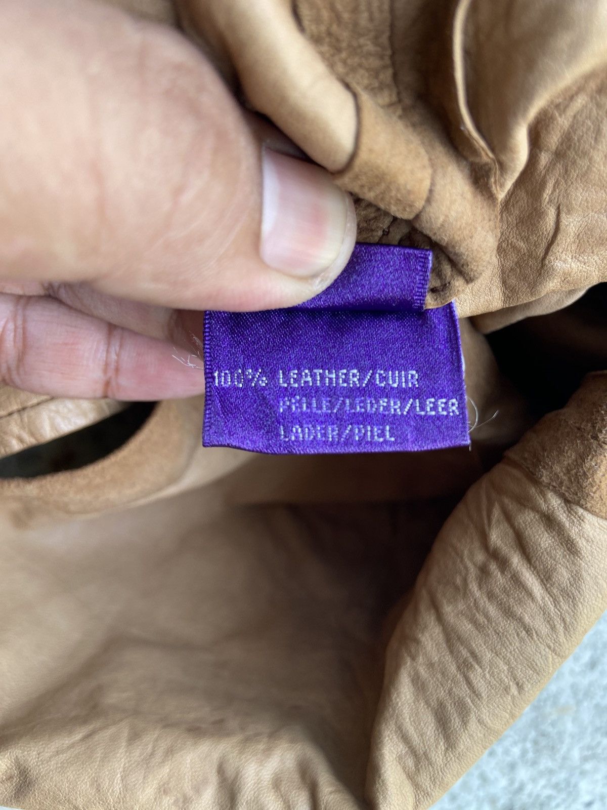 Ralph Lauren Purple Label 2000’s Archival RL Purple Label Collection Suede Shirt Size US S / EU 44-46 / 1 - 7 Thumbnail