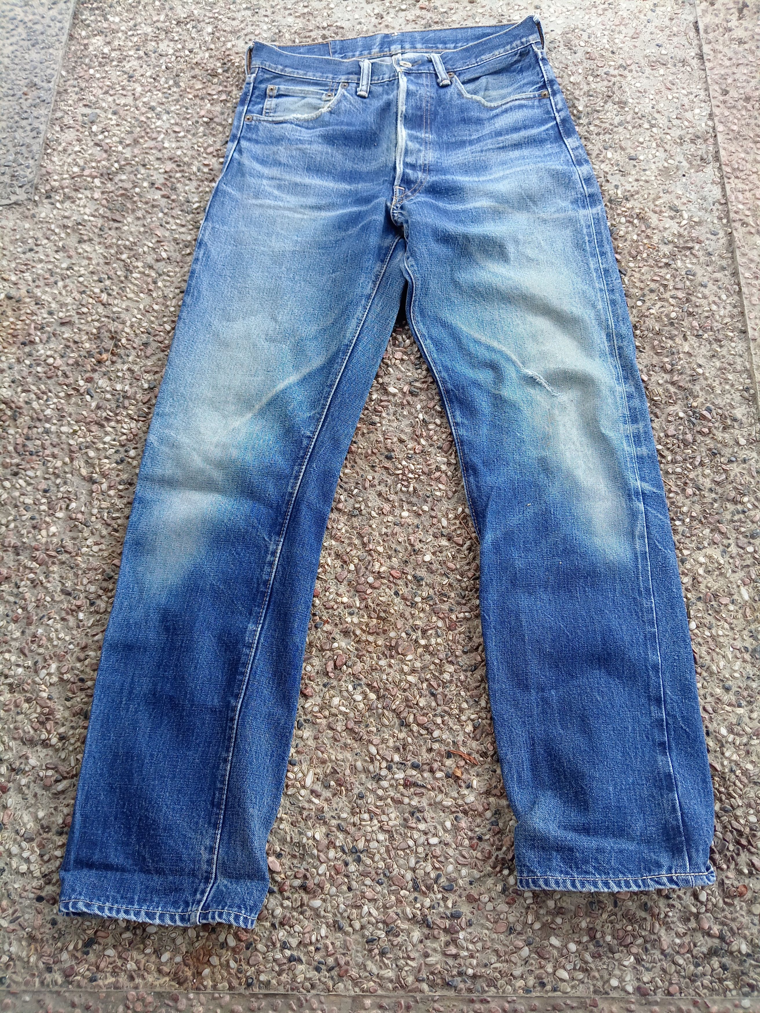 パンツ WAREHOUSE / duck digger selvedge denim Warehouse & Co. Denim Aging: A pair of well-loved Duck