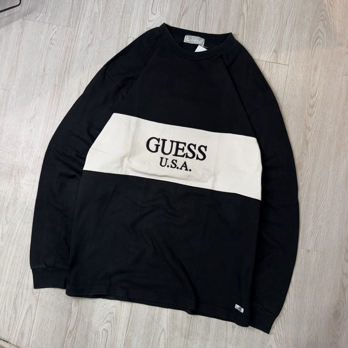 Guess GUESS USA longsleeve embroidery center Size US L / EU 52-54 / 3 - 2 Thumbnail