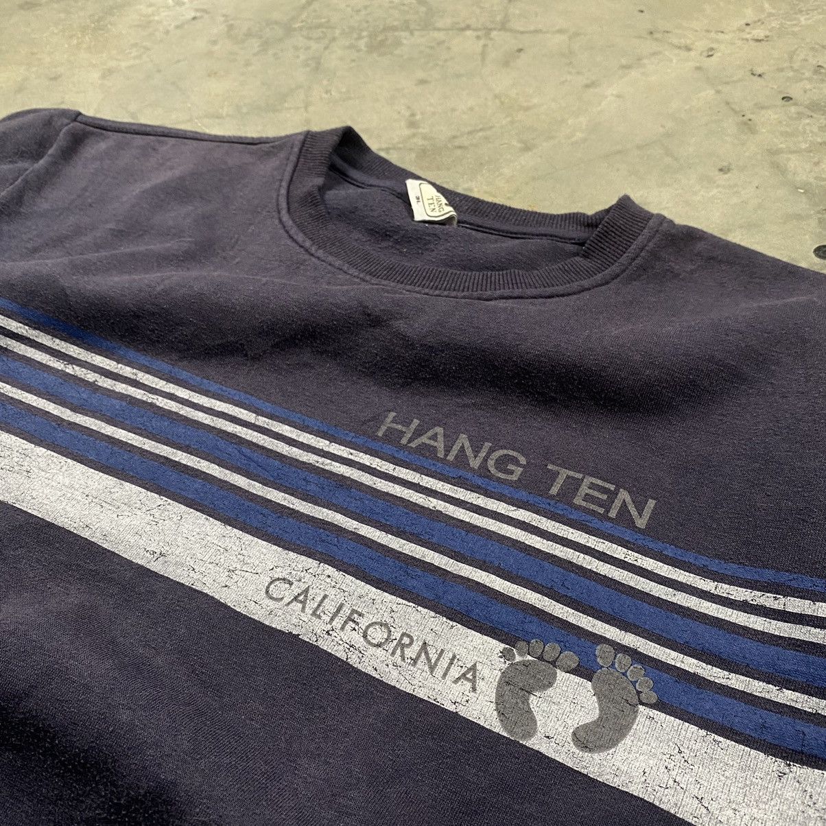 Hang Ten × Vintage y2k Hang Ten California Surf Boxy Crewneck Size US L / EU 52-54 / 3 - 5 Thumbnail