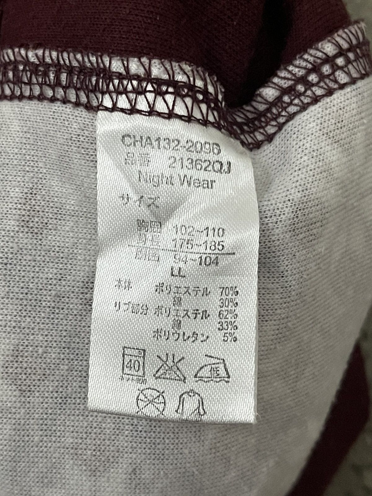 Hiroko Koshino Homme Hiroko Koshino Homme Nightwear Single Pocket Nice Design Size US XL / EU 56 / 4 - 6 Thumbnail