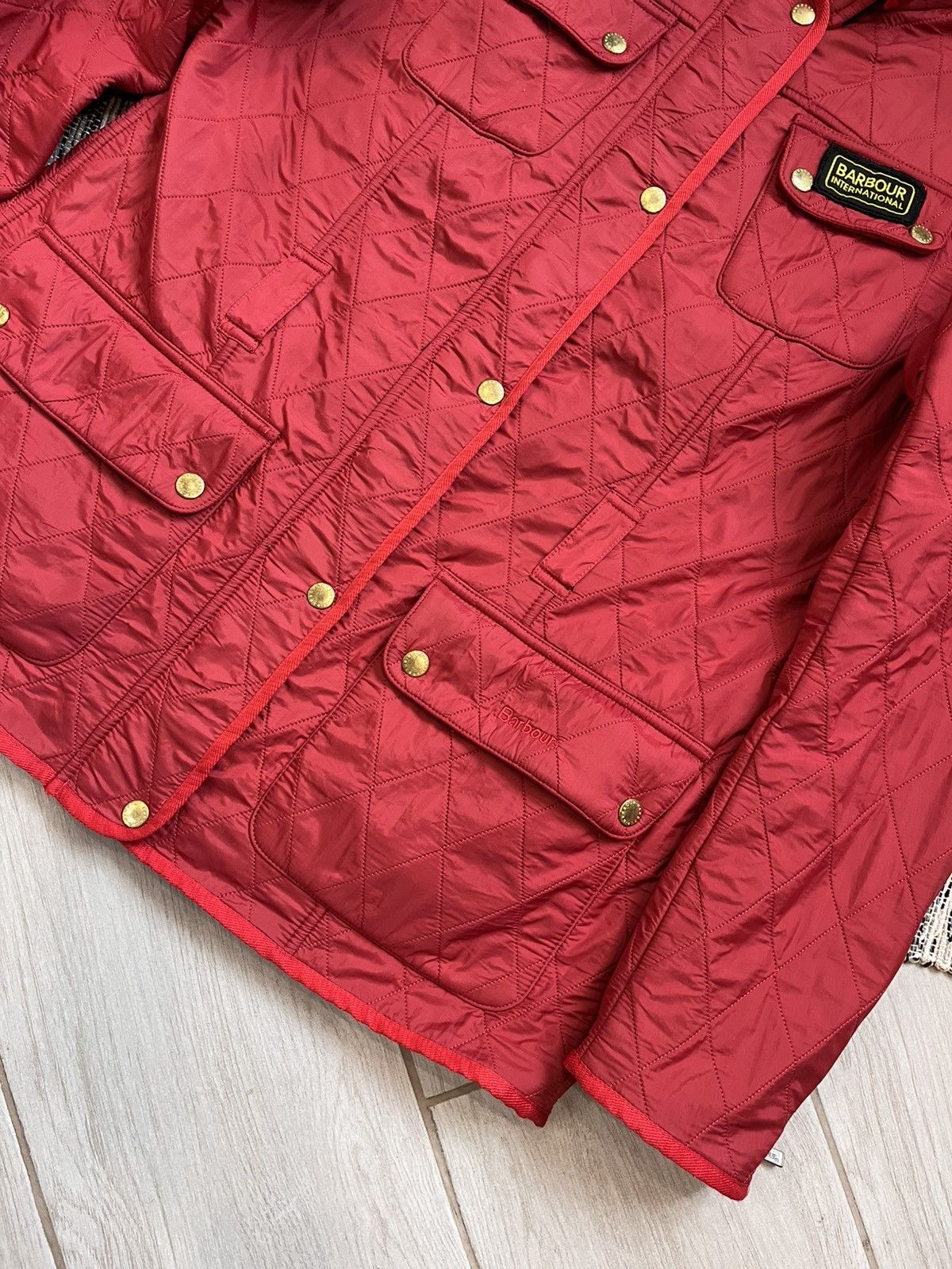 Barbour Vintage Barbour International Casual Woman Coat Jacket Size XL / US 12-14 / IT 48-50 - 7 Thumbnail