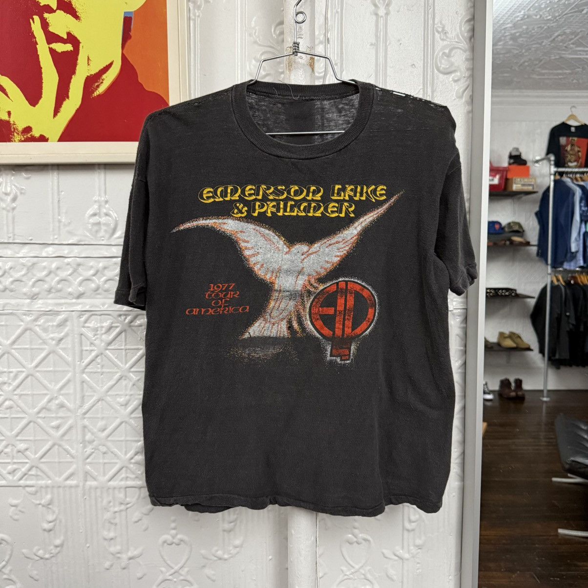 Other 1970s ELP 1977 tour tshirt Size US S / EU 44-46 / 1 - 1 Thumbnail
