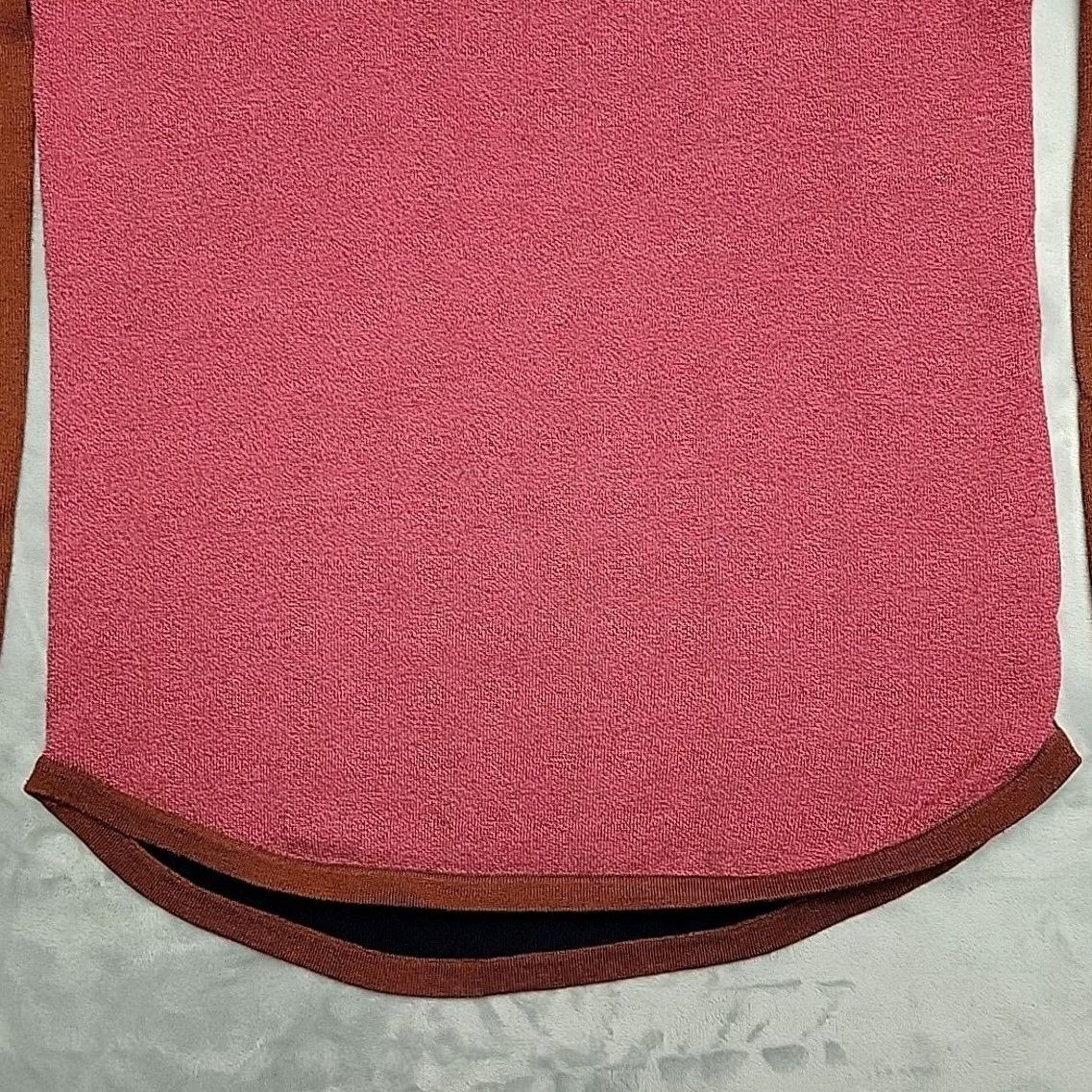 Smartwool Smartwool Woman M Pink Colorblock Wool Long Sleeve Base Layer Performance Hiking T-Shirt Size M / US 6-8 / IT 42-44 - 2 Thumbnail