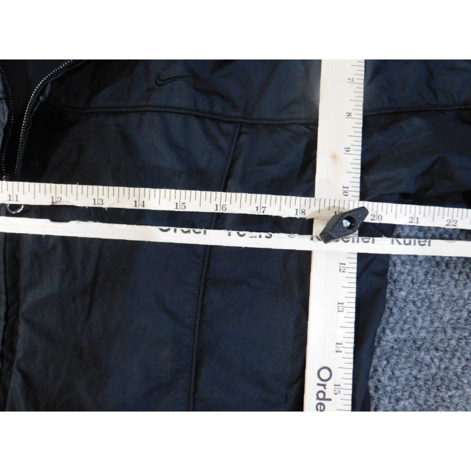 Nike Nike Jacket Womens Large Black Windbreaker Zip Active Vintage Y2K Style Regular Open Casual Fall Spring Womens Size L Size L / US 10 / IT 46 - 5 Thumbnail