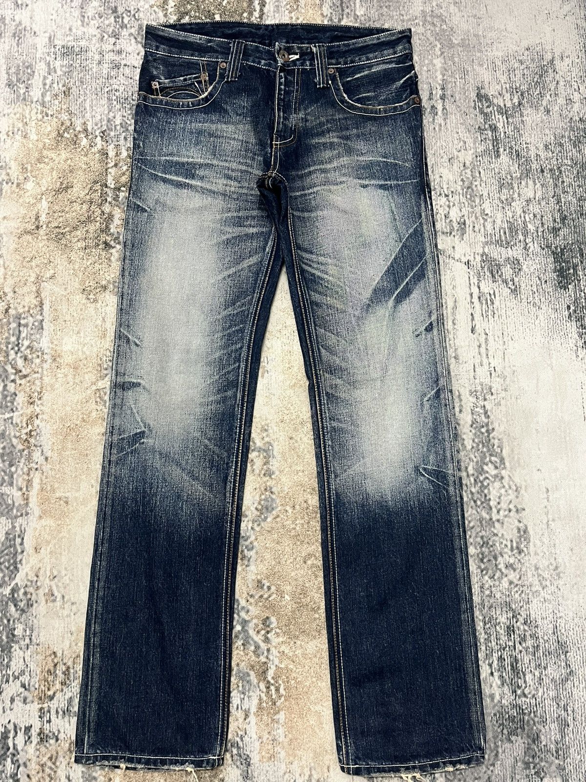If Six Was Nine × Japanese Brand Japanase Jeans Ie-Model Denim Regular pant brand Size US 33 - 1 Thumbnail