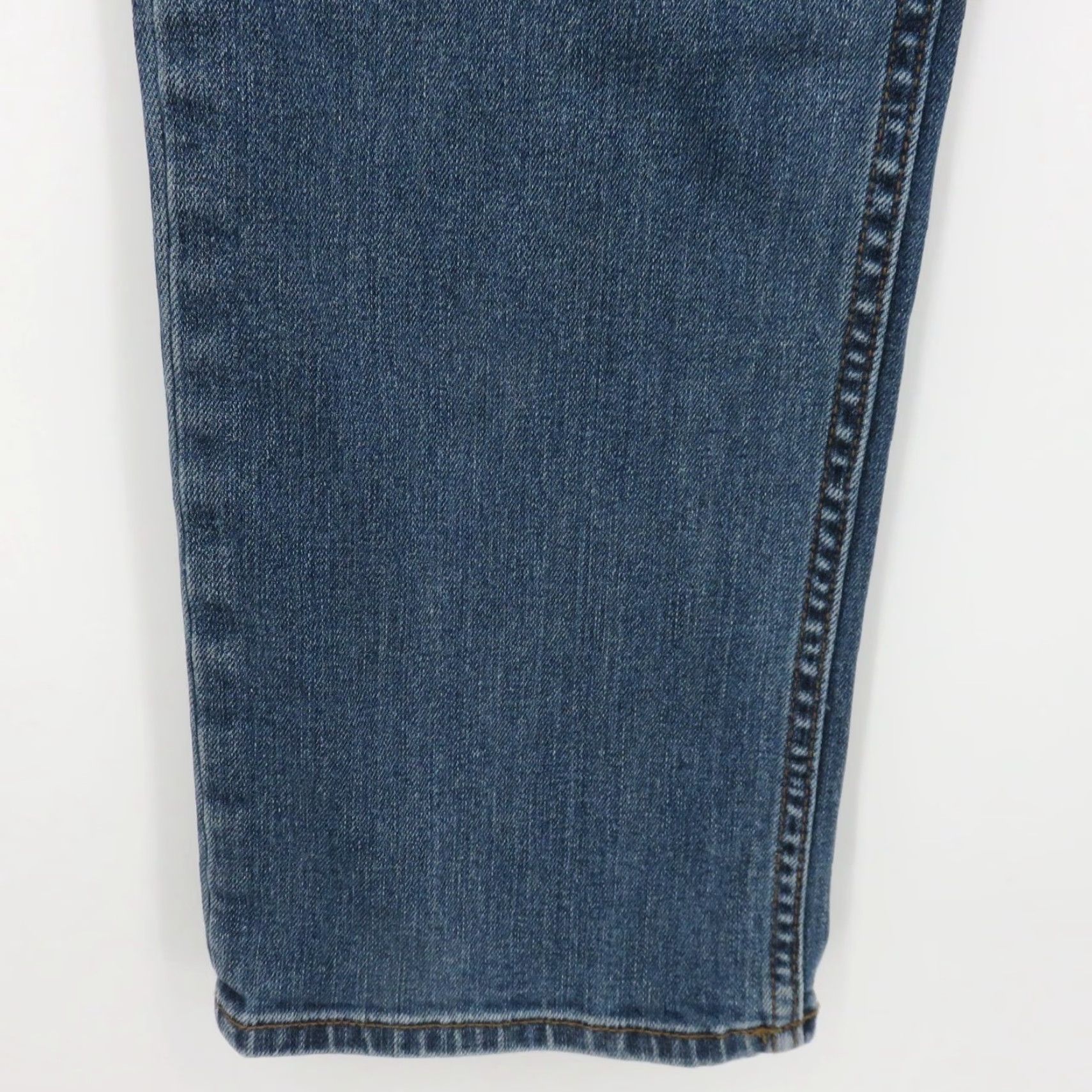 Jos A Bank Jeans Men 34W 32L Tailored Fit Denim Blue Cotton Blend 5-Pocket Inseam 32in Straight Pants