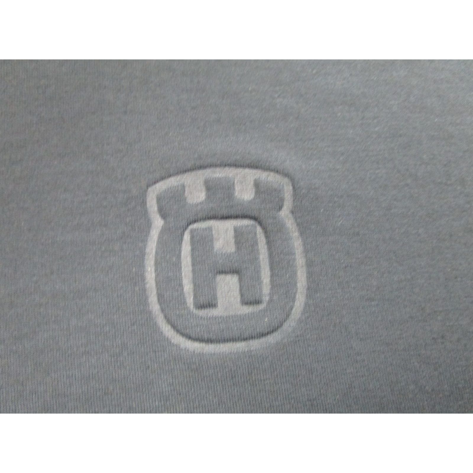 Vintage Husqvarna Motorcycles Shirt Mens 2XL Navy Blue Logo Performance Short Sleeve Size US XXL / EU 58 / 5 - 3 Thumbnail