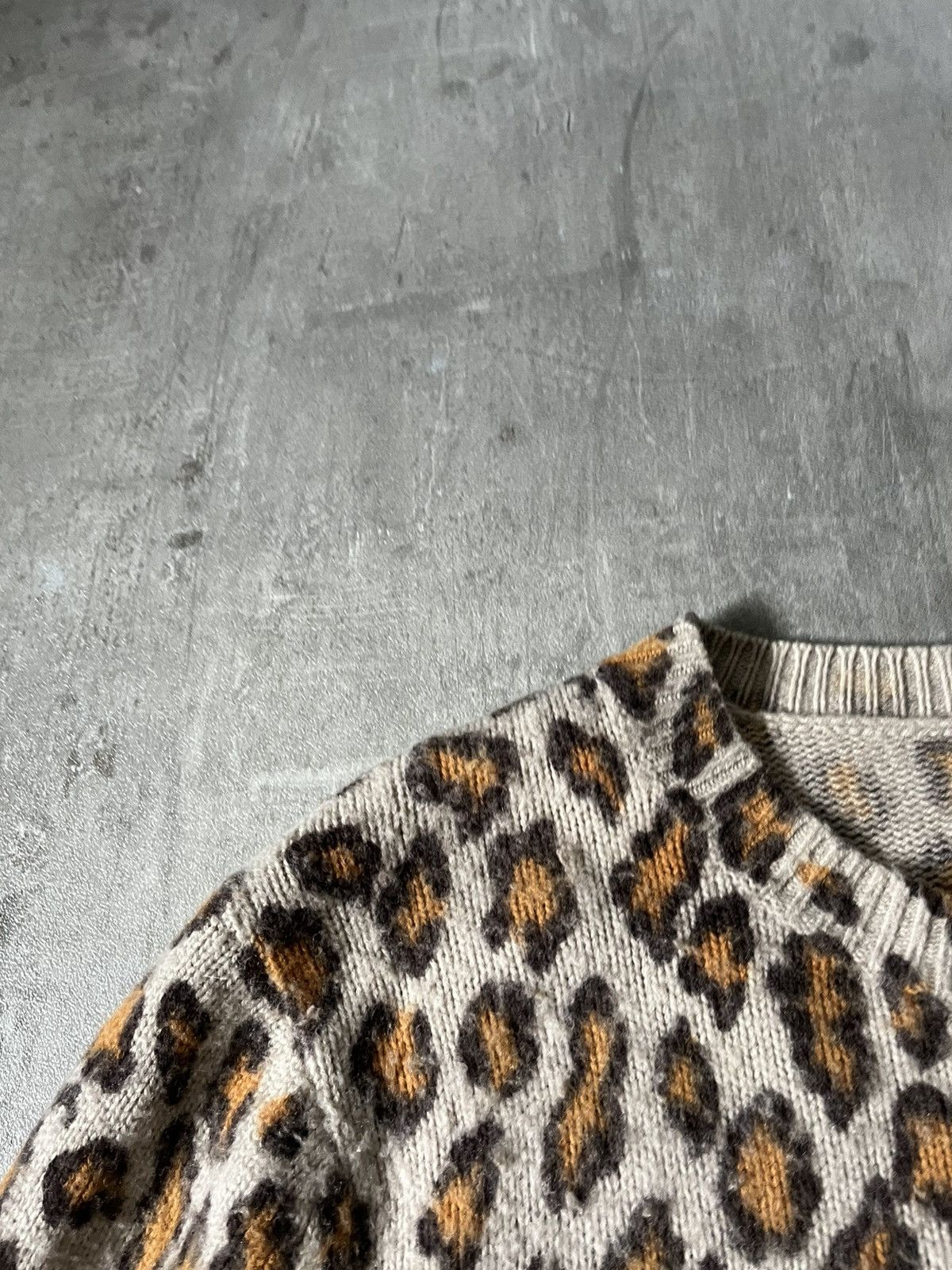 Acne Studios Acne Studios Peele Leo print sweater wool cashmere rare Size US M / EU 48-50 / 2 - 5 Thumbnail