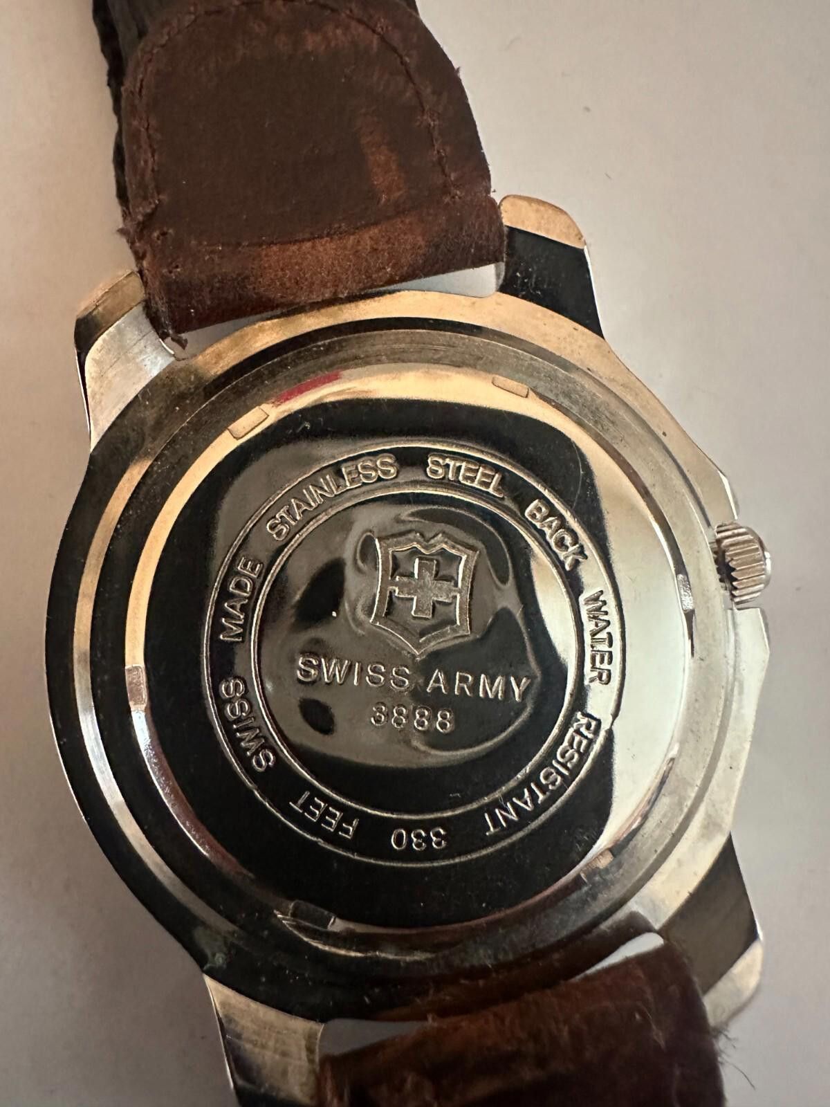 Designer Swiss Army Quartz Watch 300m Water Resistant 3888 Size ONE SIZE - 5 Thumbnail