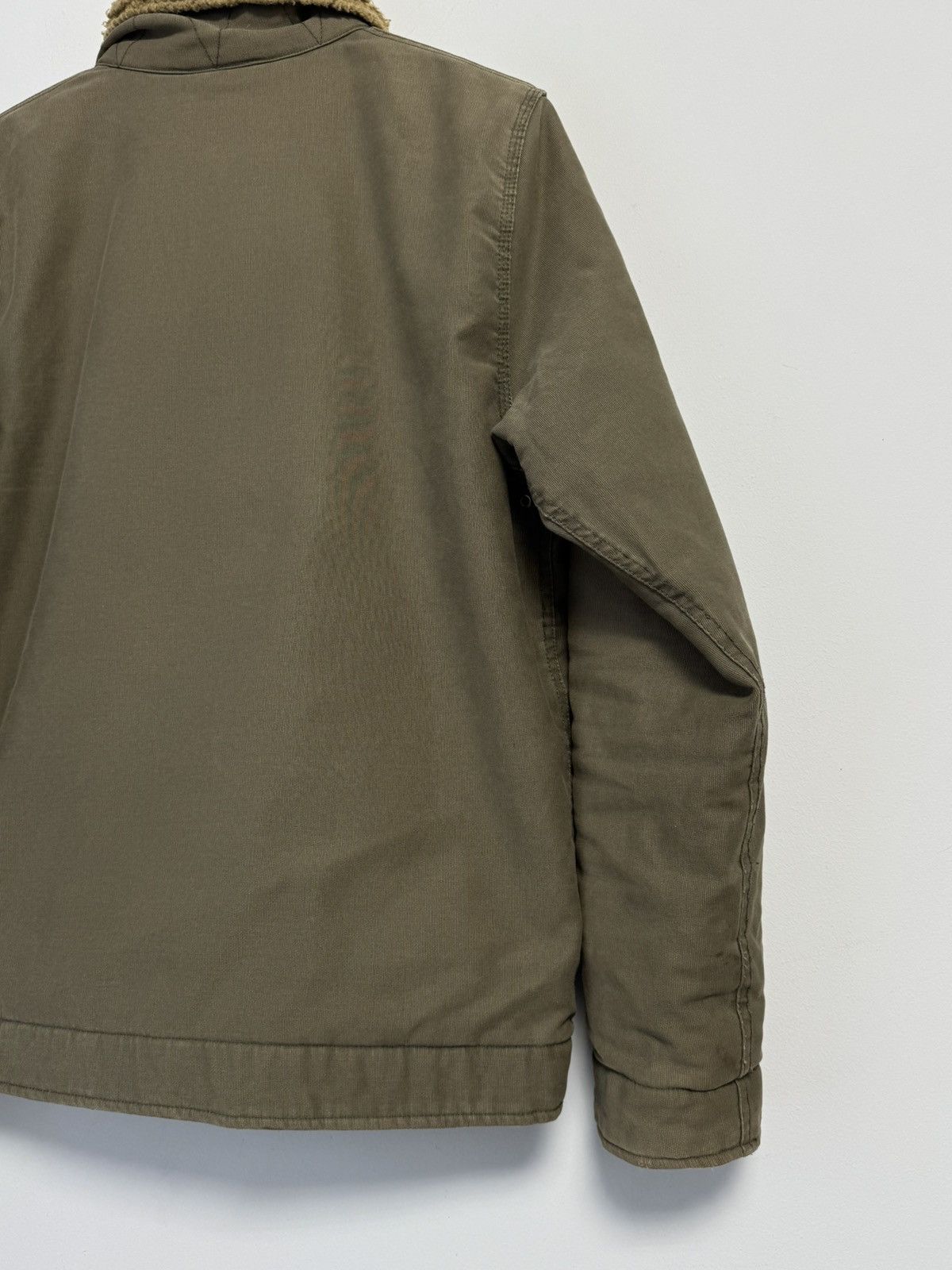 Carhartt Carhartt Men's Khaki Cotton Sheffield Jacket N-1 Style Size US S / EU 44-46 / 1 - 19 Thumbnail