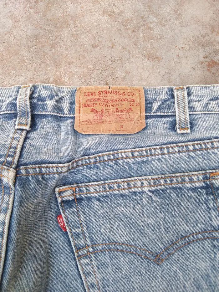 Levi's × Vintage 1989 Vintage Levis 501 Made In USA Distressed Jeans 36x30 Size US 36 / EU 52 - 3 Thumbnail