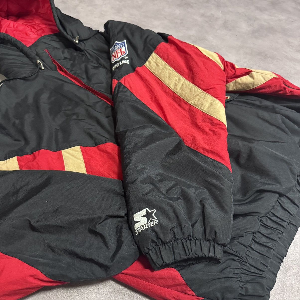 Starter Starter San Francisco 49ERS Anorak Vintage 90's Size:XXL Size US XXL / EU 58 / 5 - 5 Thumbnail