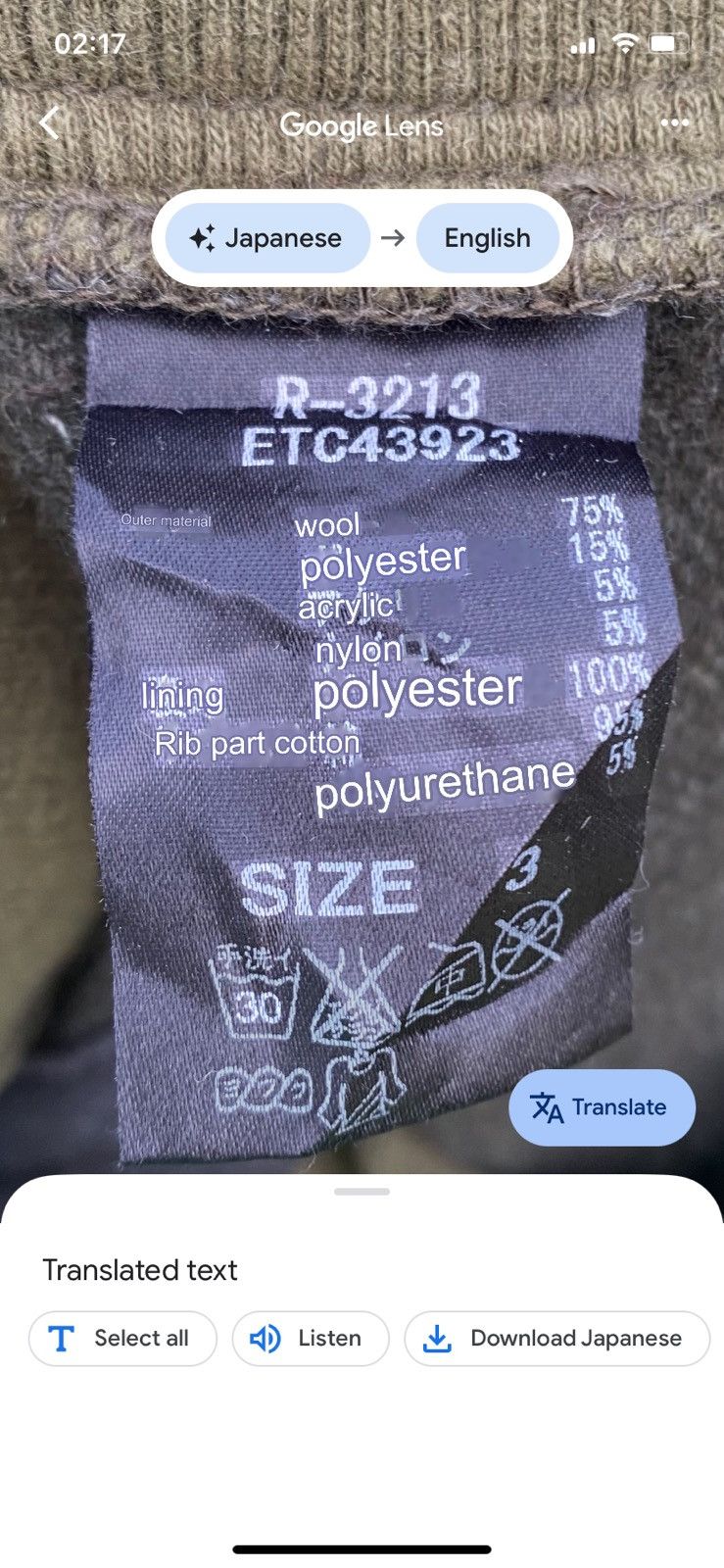Japanese Brand Audition RNA.Inc Jogger Pants Size US 29 - 11 Thumbnail