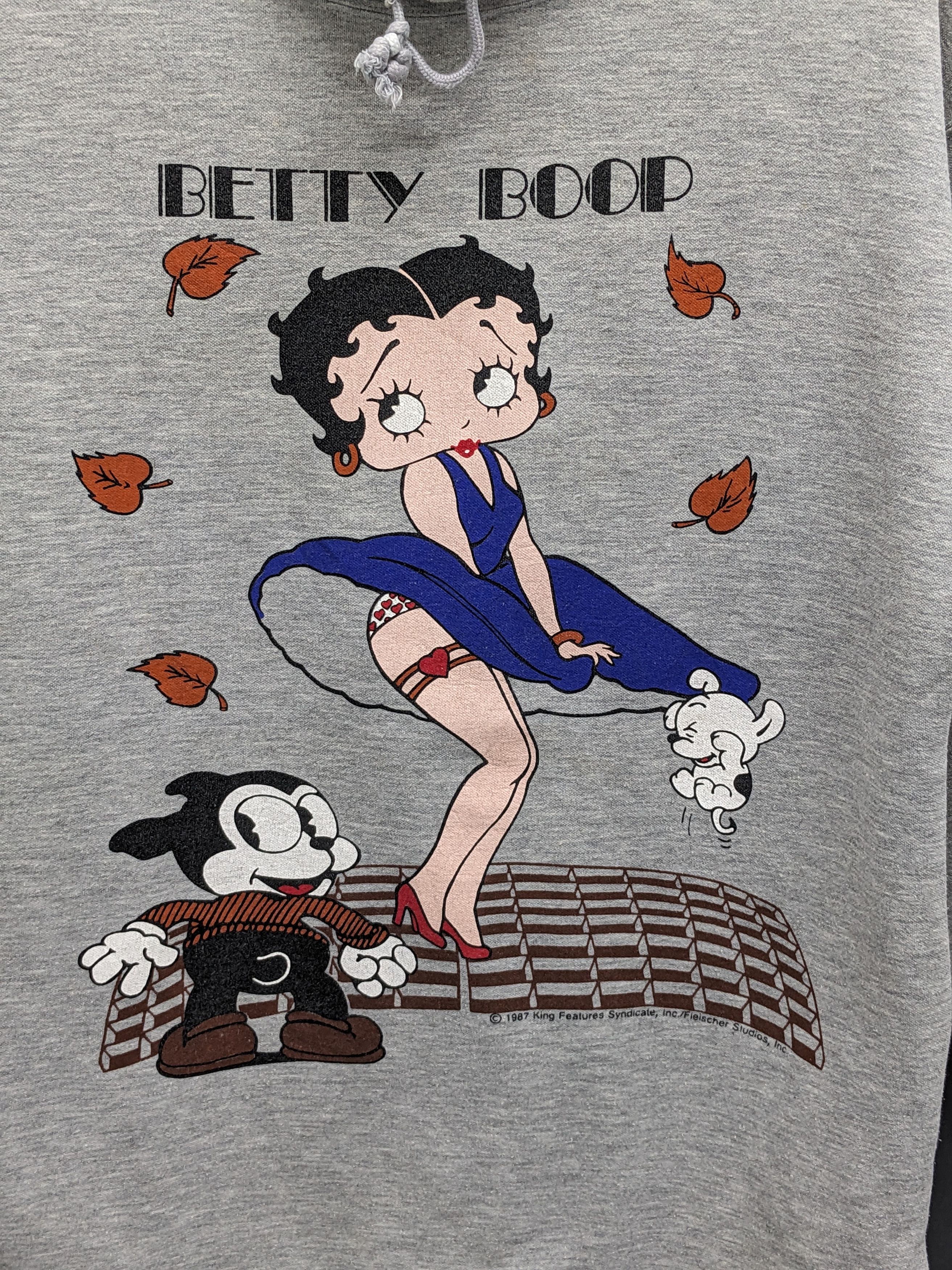 Cartoon Network Vintage 1987 Betty Boop Sweatshirt Bimbo Pudgy Graphic Size US M / EU 48-50 / 2 - 3 Thumbnail