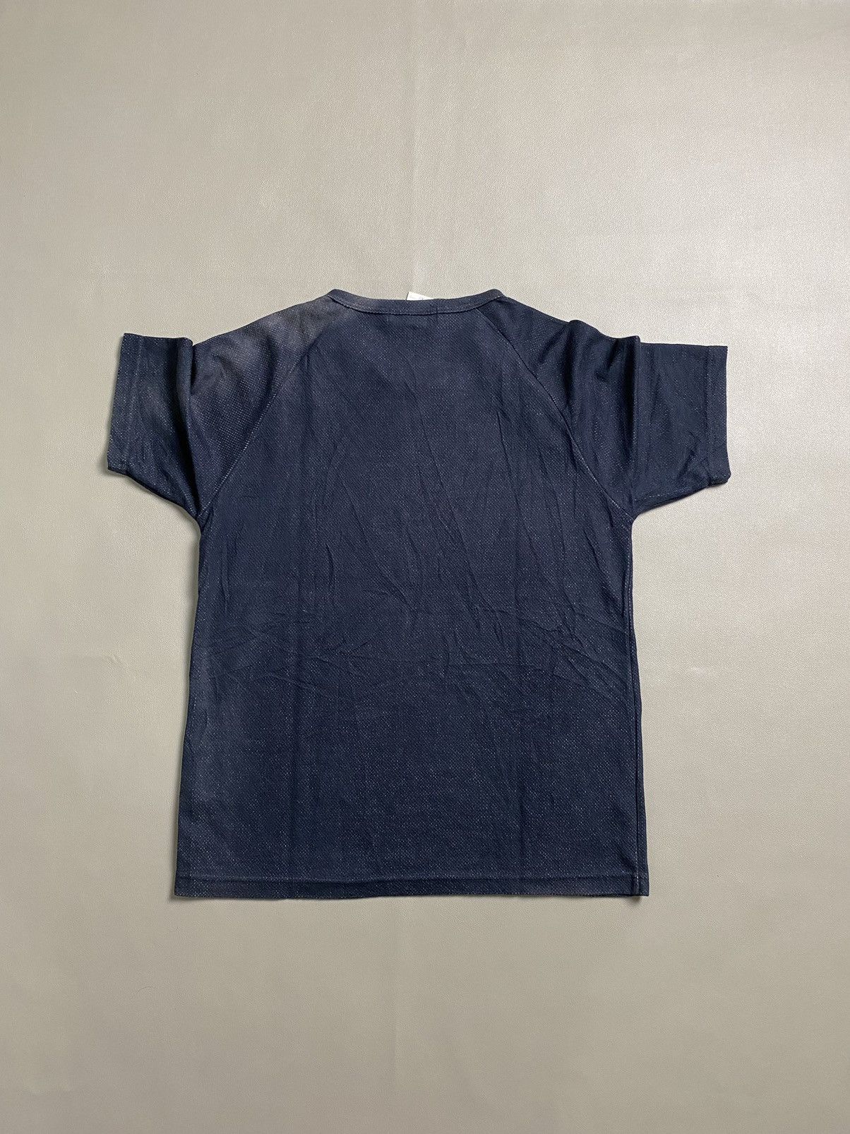 If Six Was Nine × Japanese Brand × Le Grande Bleu (L.G.B.) National Name Asymmetrical Button Tshirt Archive Size US M / EU 48-50 / 2 - 3 Thumbnail