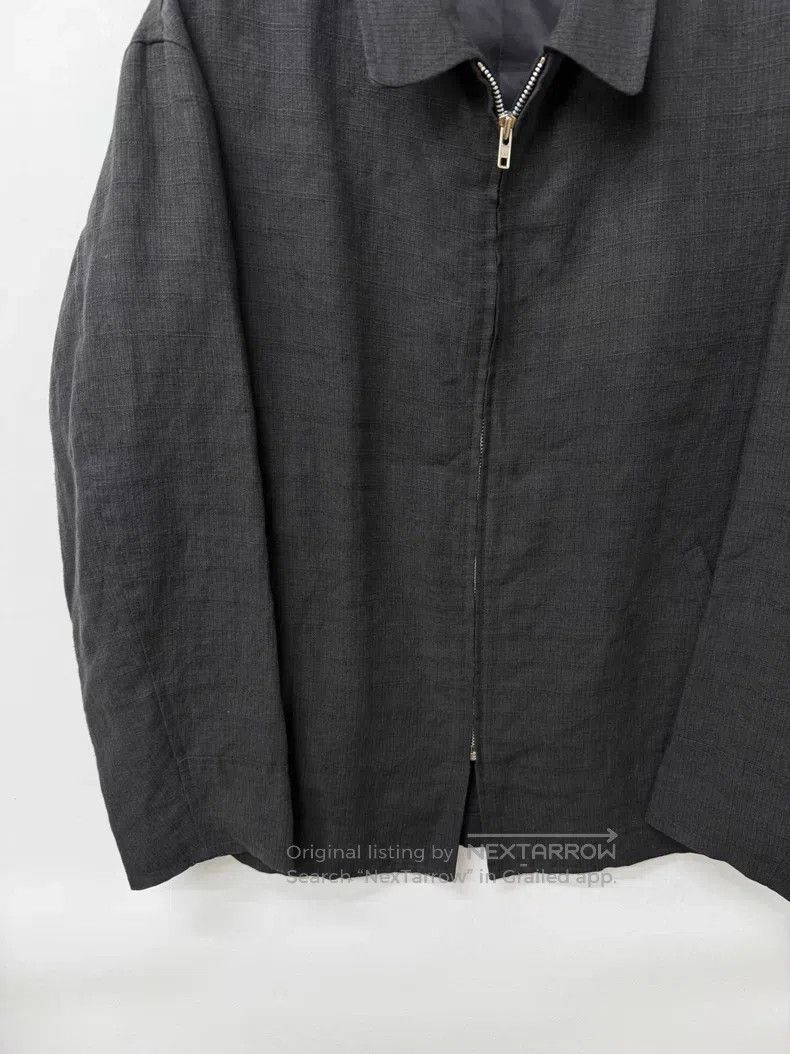 Yohji Yamamoto YOHJI YAMAMOTO Linen Texture Lapel Jacket Size US M / EU 48-50 / 2 - 4 Thumbnail