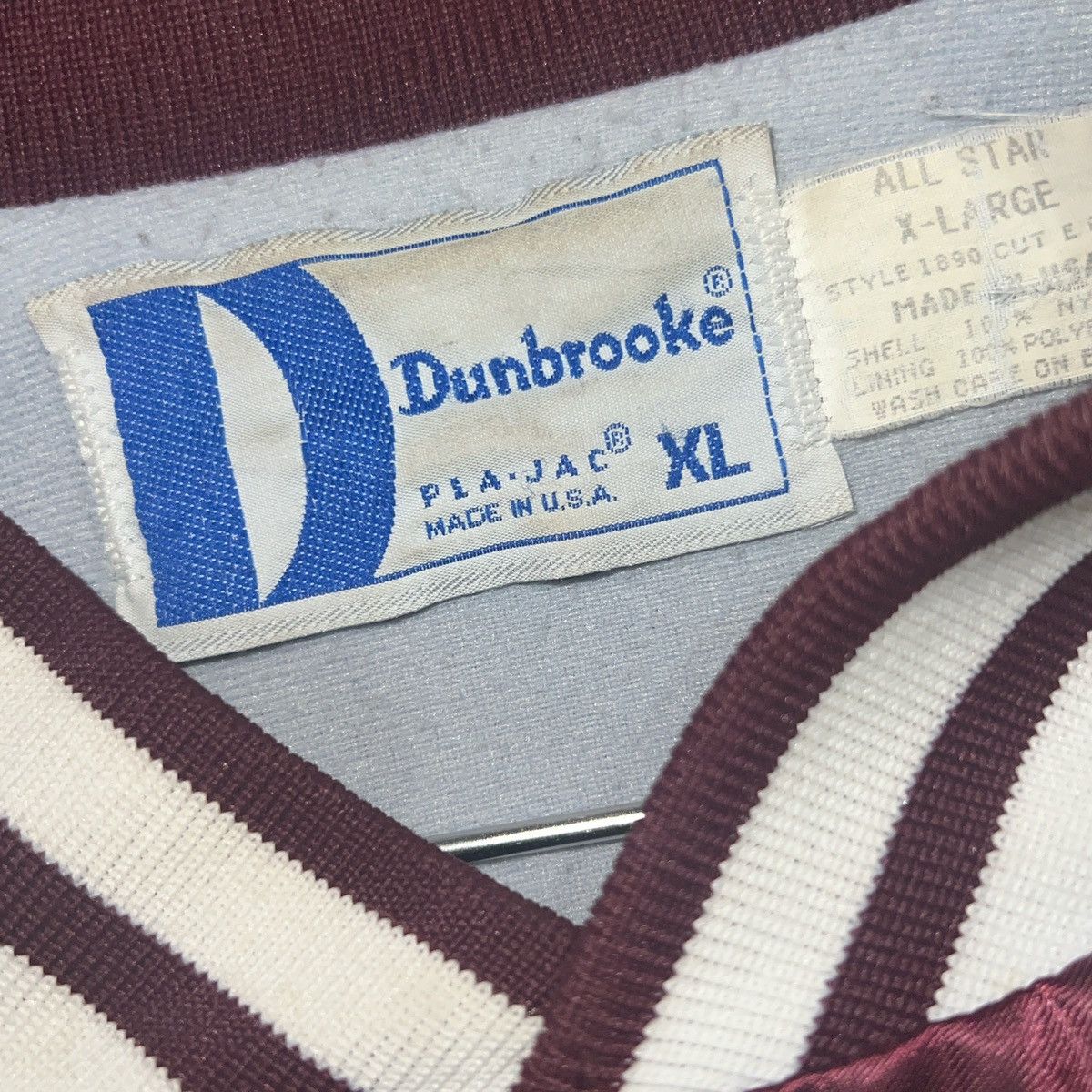 Dunbrooke Vintage 90s 1993 Miller Lite Softball Marathon Bomber Jacket Size US XL / EU 56 / 4 - 3 Thumbnail