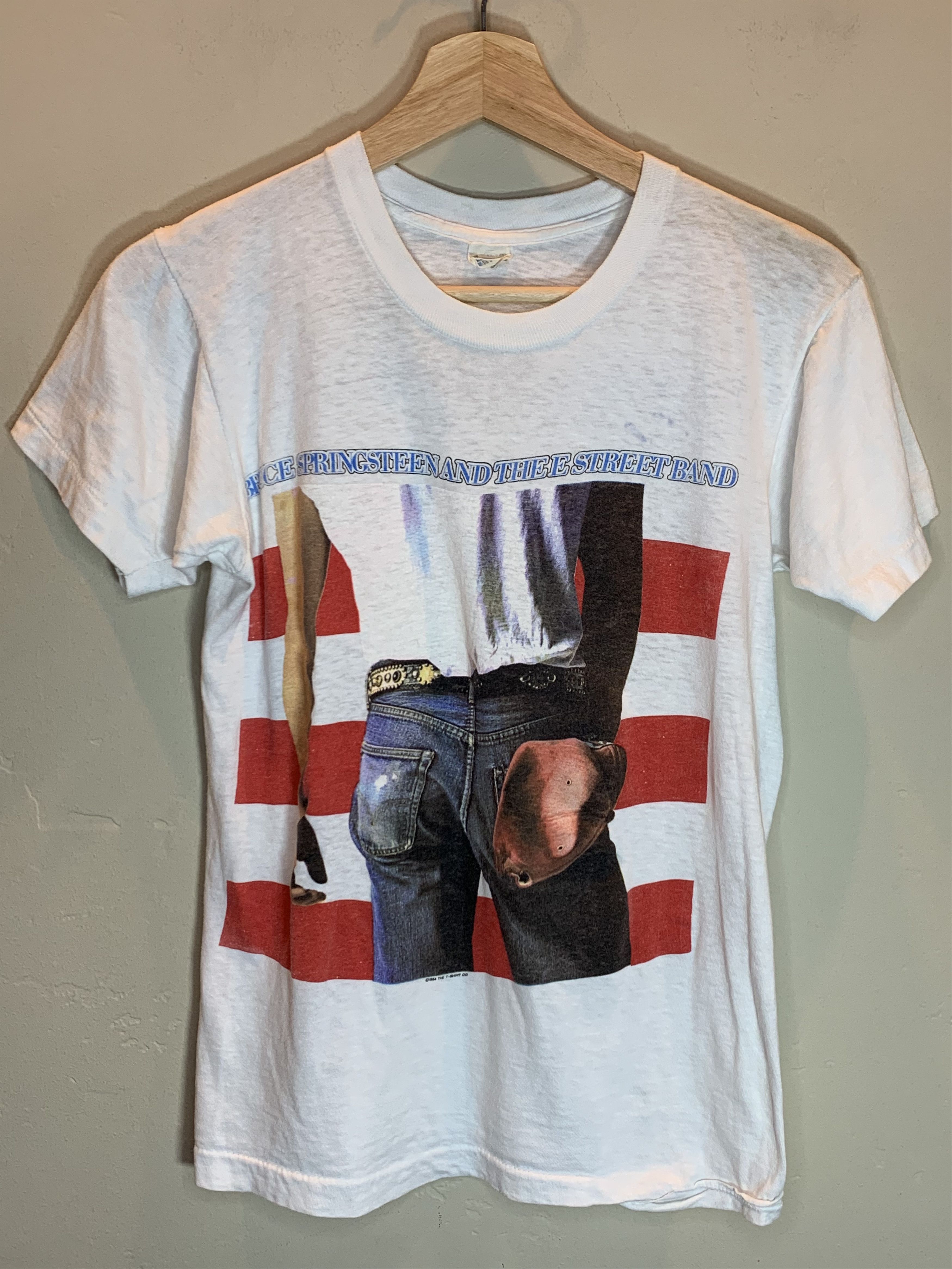 Band Tees *RARE* Vintage 1984 Bruce Springsteen E St World Tour Shirt Size US S / EU 44-46 / 1 - 1 Thumbnail