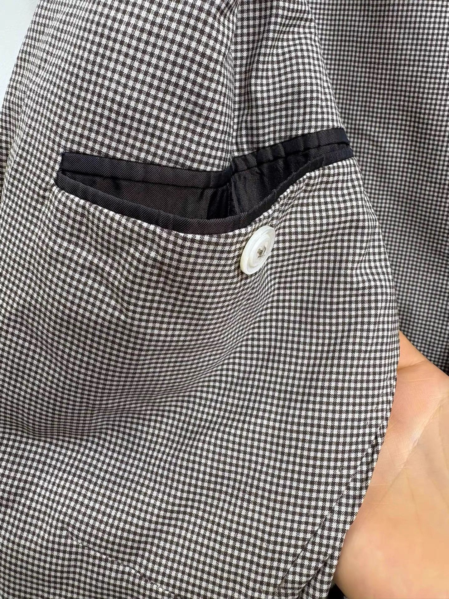 Ermenegildo Zegna Ermenegildo Zegna Plaid Wool Suit Jacket K29 Size US M / EU 48-50 / 2 - 4 Thumbnail