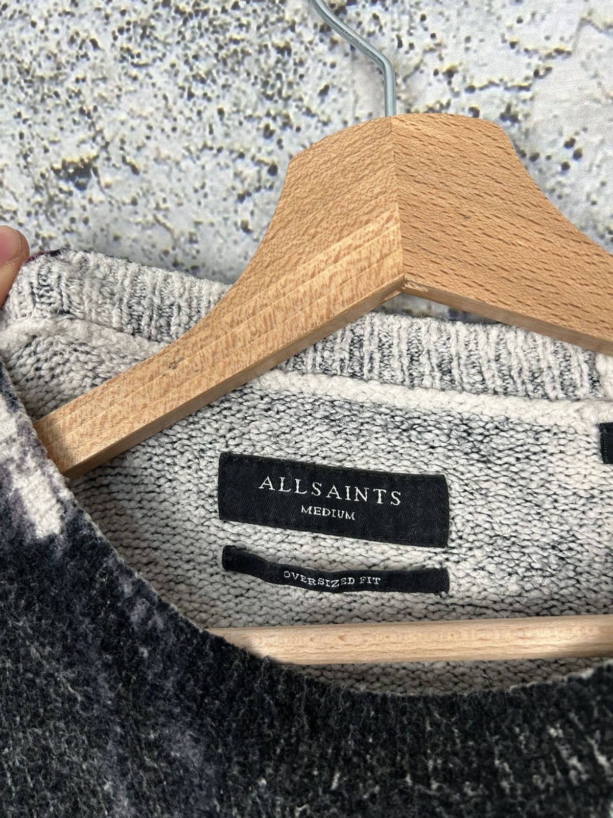 Allsaints Allsaints Avant Garde Grunge Sweater Punk Alternative Size US M / EU 48-50 / 2 - 5 Thumbnail