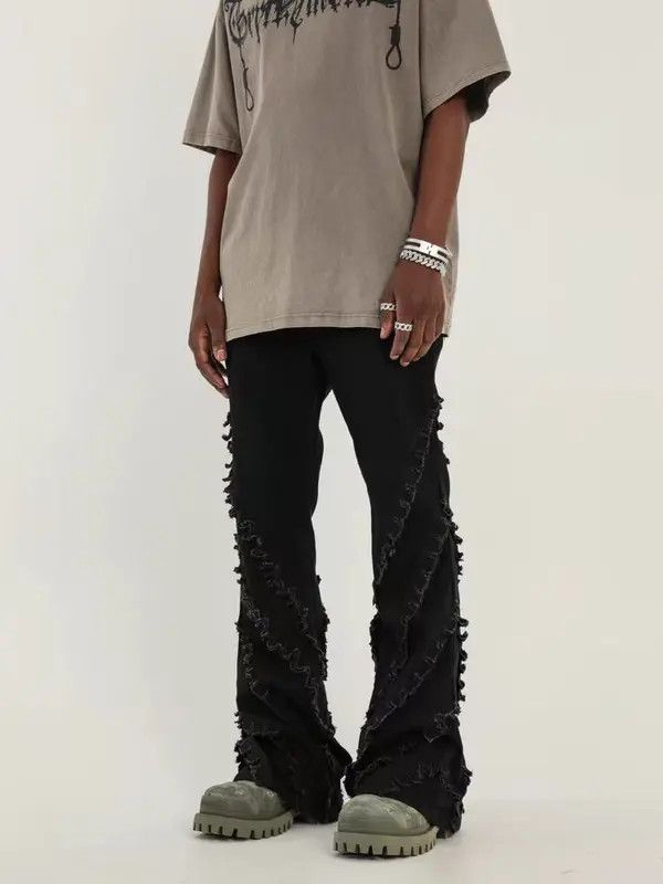 Other Rough Edge Fringe Flare jeans Size US 28 / EU 44 - 3 Thumbnail